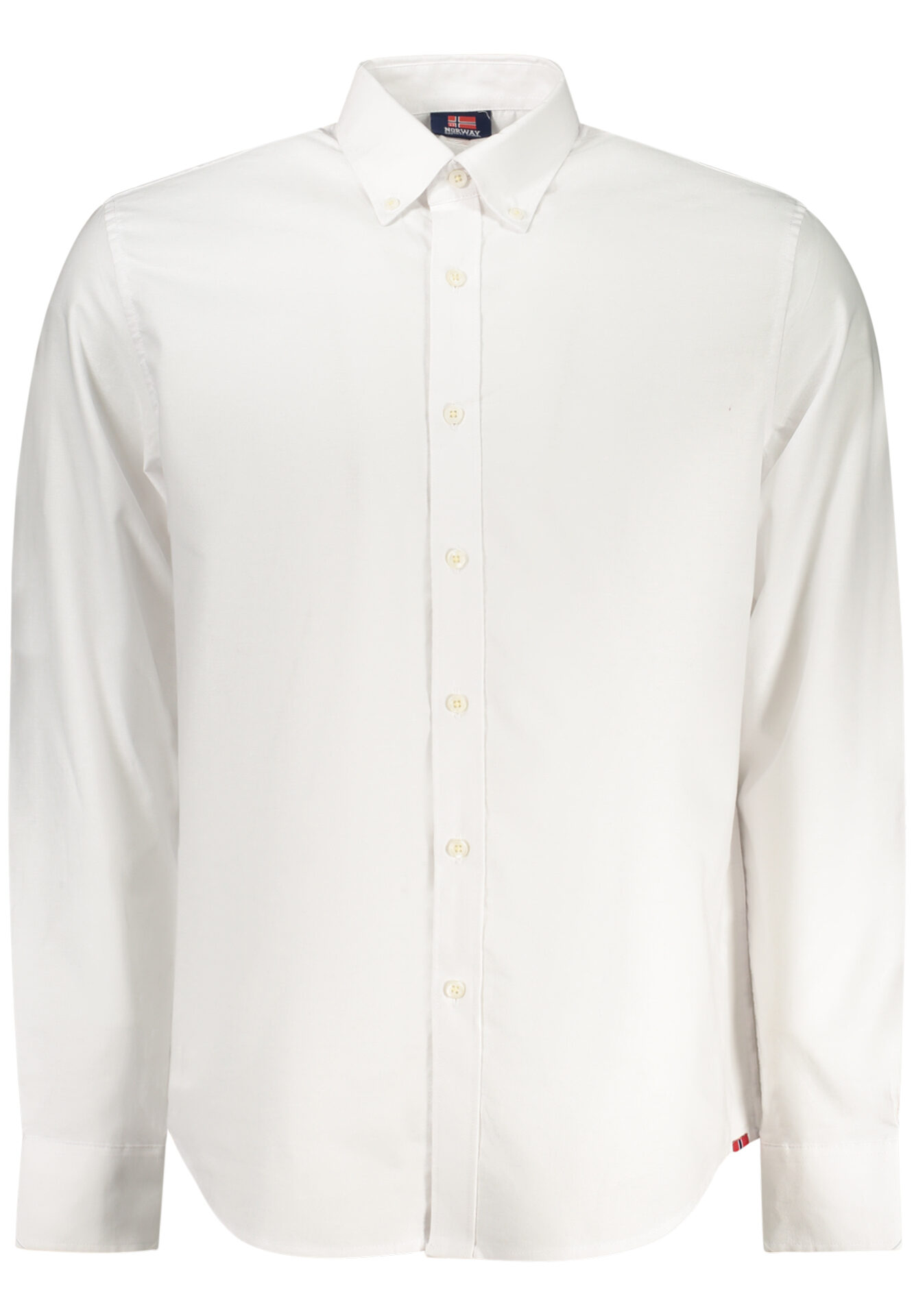 NORWAY 1963 MEN'S LONG-SLEEVED WHITE SHIRT