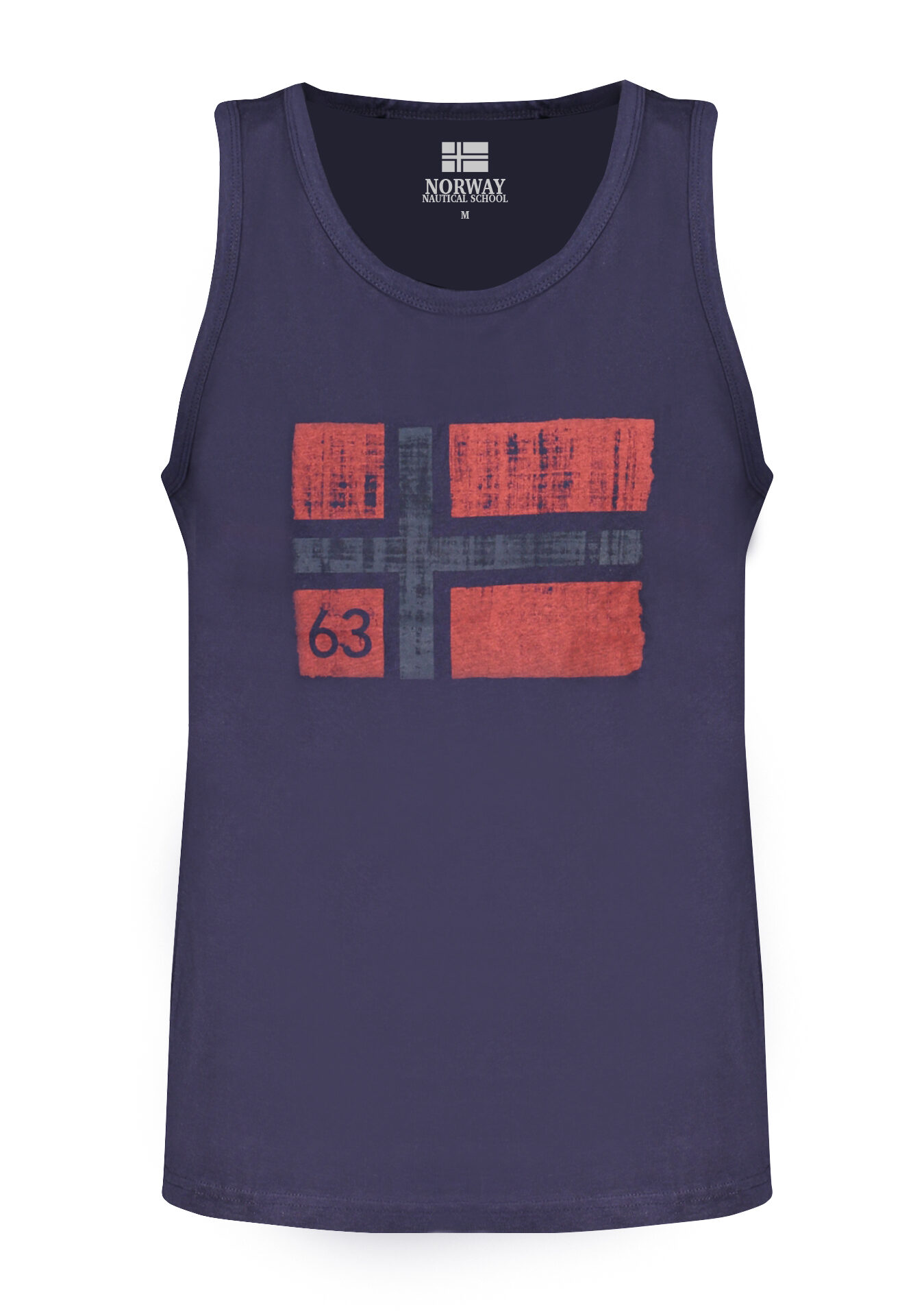NORWAY 1963 MEN'S BLUE TANK TOP