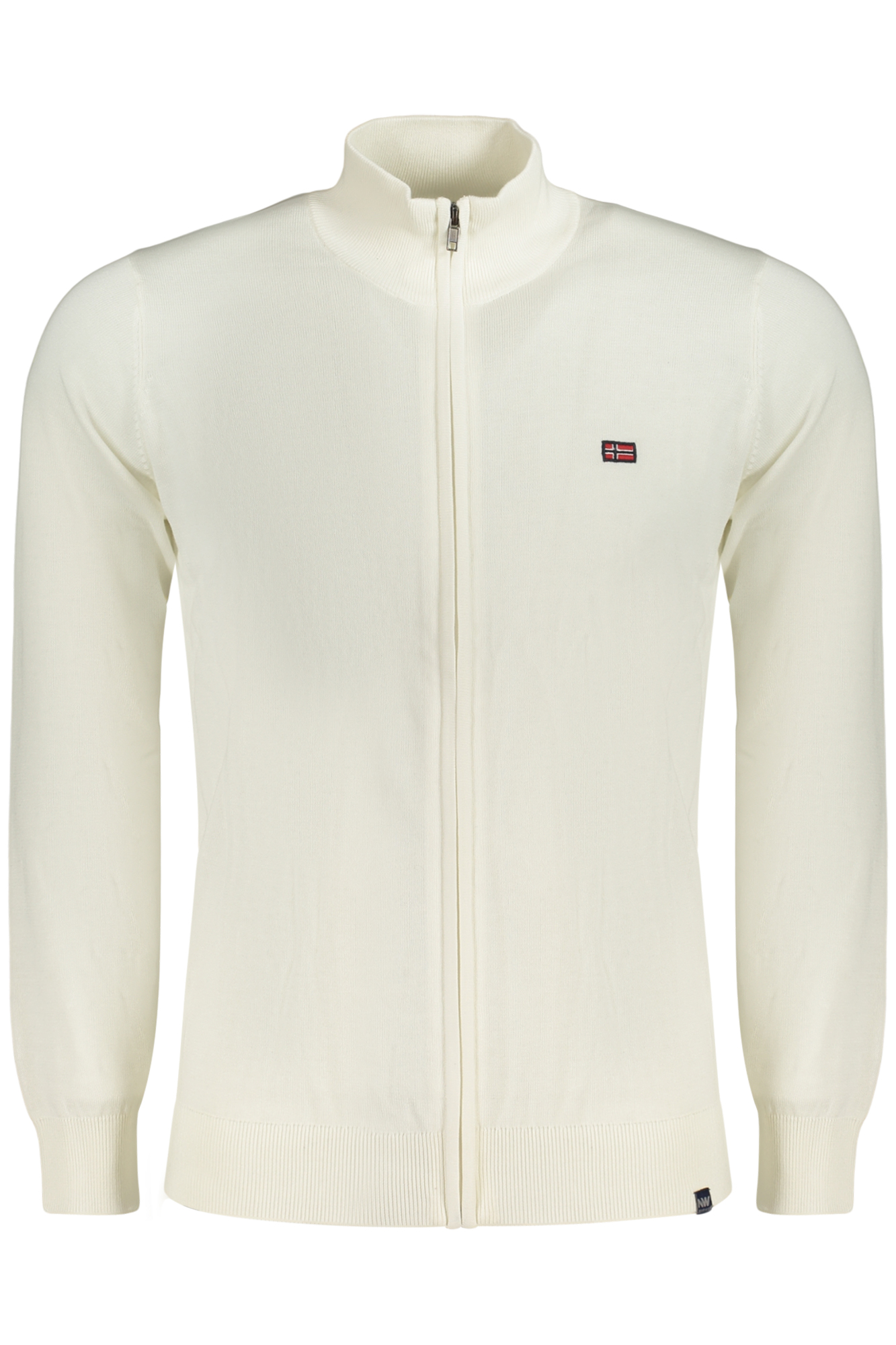 NORWAY 1963 MEN'S WHITE CARDIGAN NORWAY 1963 MEN'S WHITE CARDIGAN