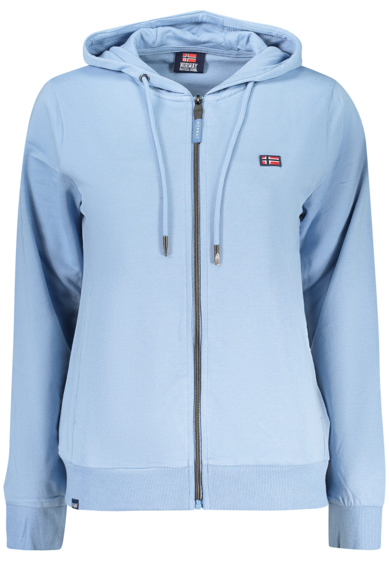 NORWAY 1963 WOMEN'S BLUE ZIP-UP SWEATSHIRT
