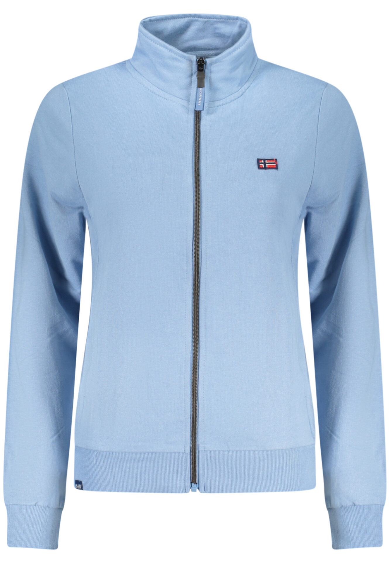 NORWAY 1963 WOMEN'S BLUE ZIP-UP SWEATSHIRT