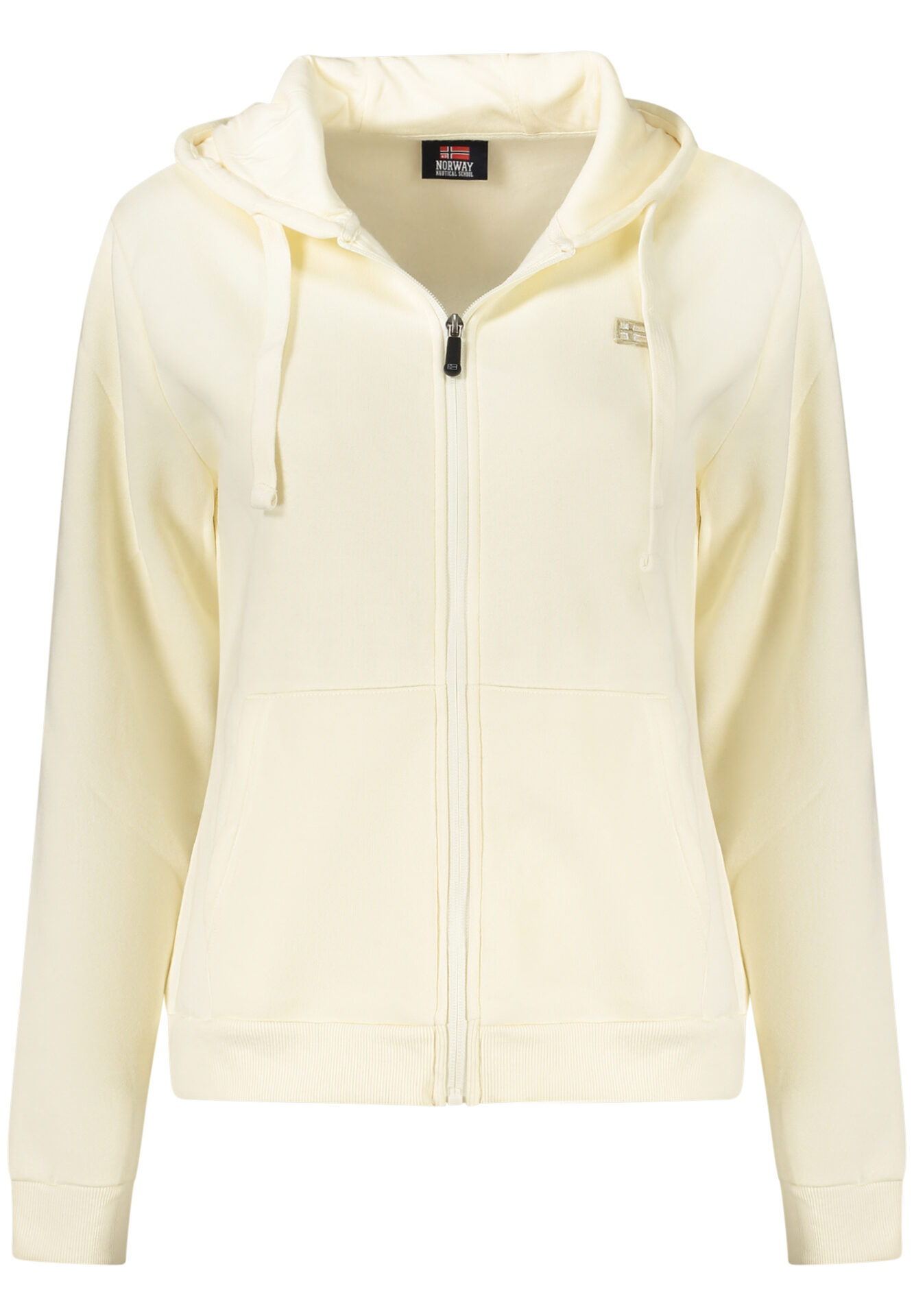 NORWAY 1963 WOMEN'S WHITE ZIP-UP SWEATSHIRT