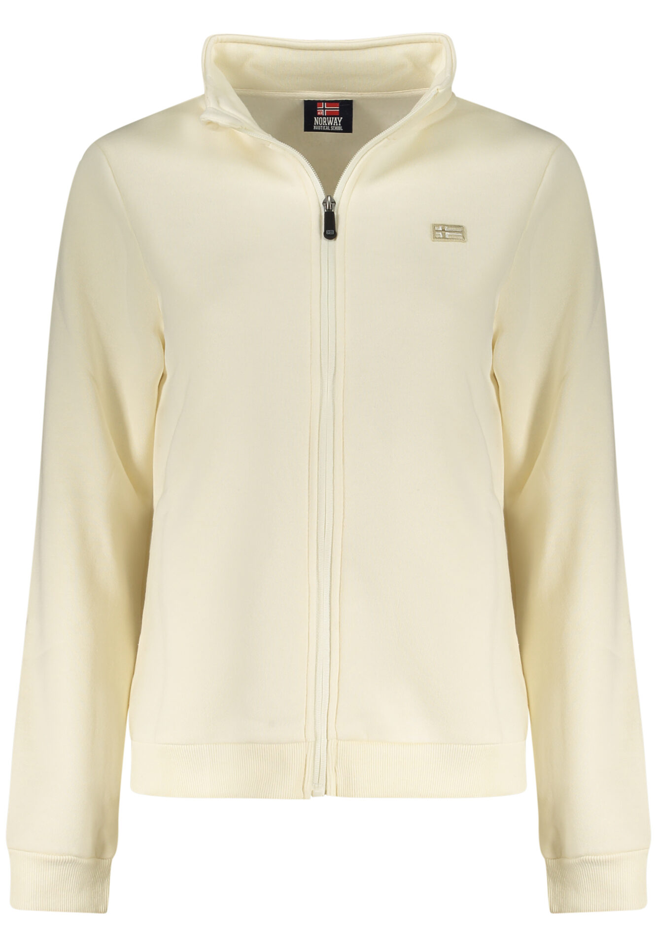 NORWAY 1963 WOMEN'S WHITE ZIP-UP SWEATSHIRT
