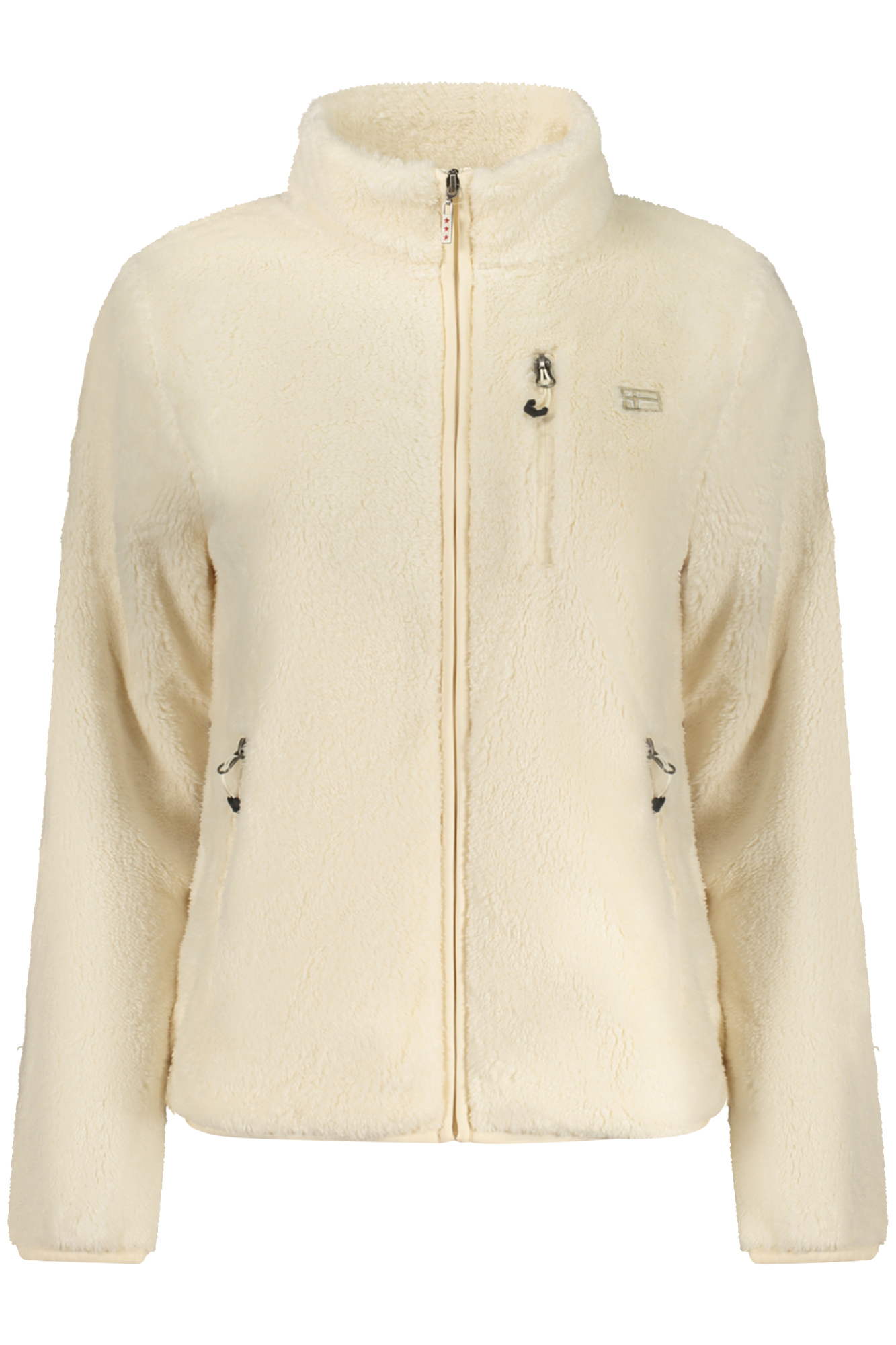 NORWAY 1963 WOMEN'S WHITE ZIP-UP SWEATSHIRT NORWAY 1963 WOMEN'S WHITE ZIP-UP SWEATSHIRT