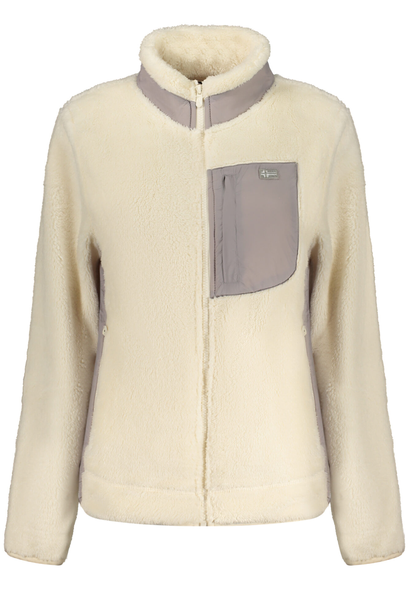 NORWAY 1963 WOMEN'S WHITE ZIP-UP SWEATSHIRT