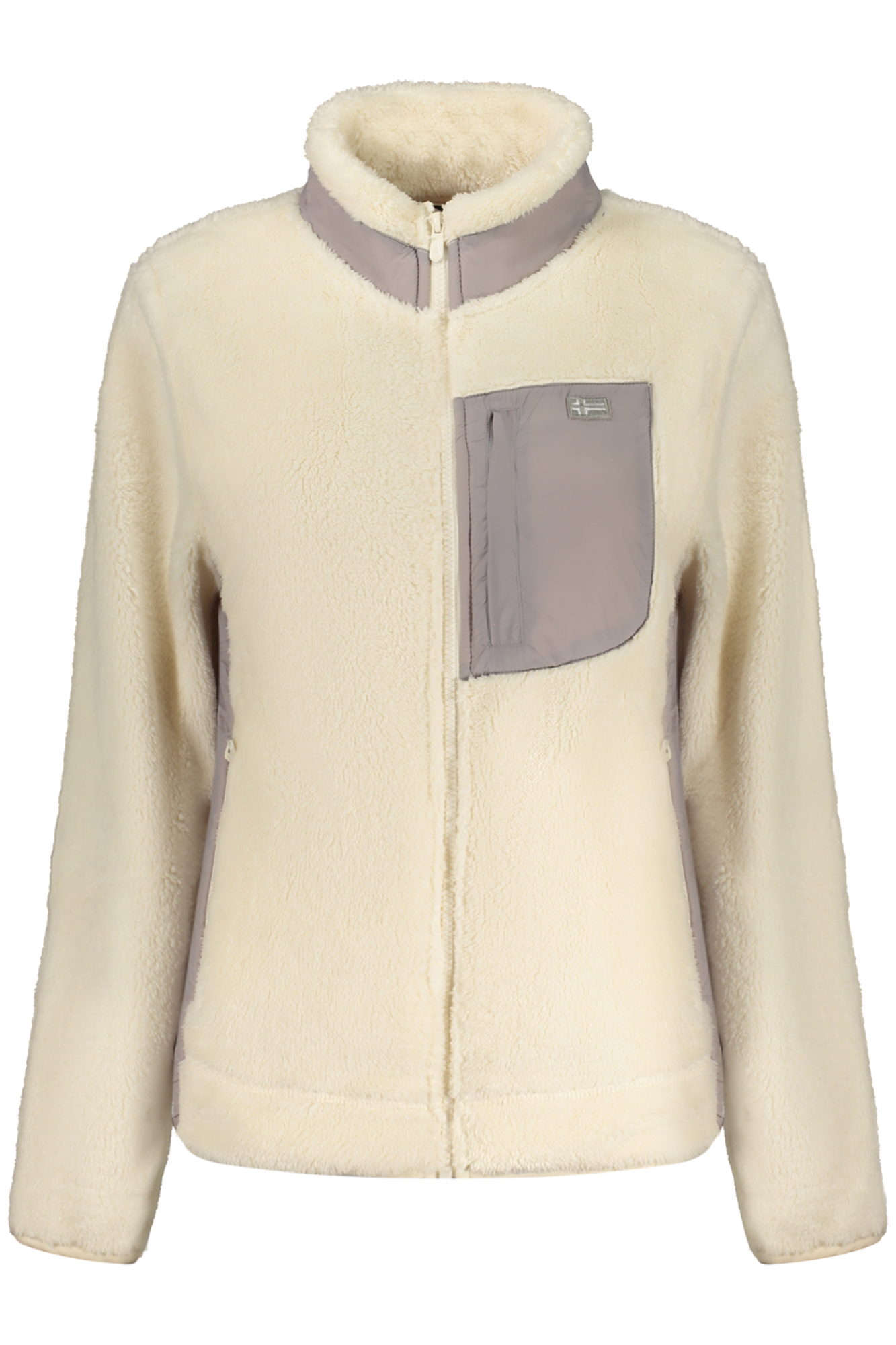 NORWAY 1963 WOMEN'S WHITE ZIP-UP SWEATSHIRT NORWAY 1963 WOMEN'S WHITE ZIP-UP SWEATSHIRT