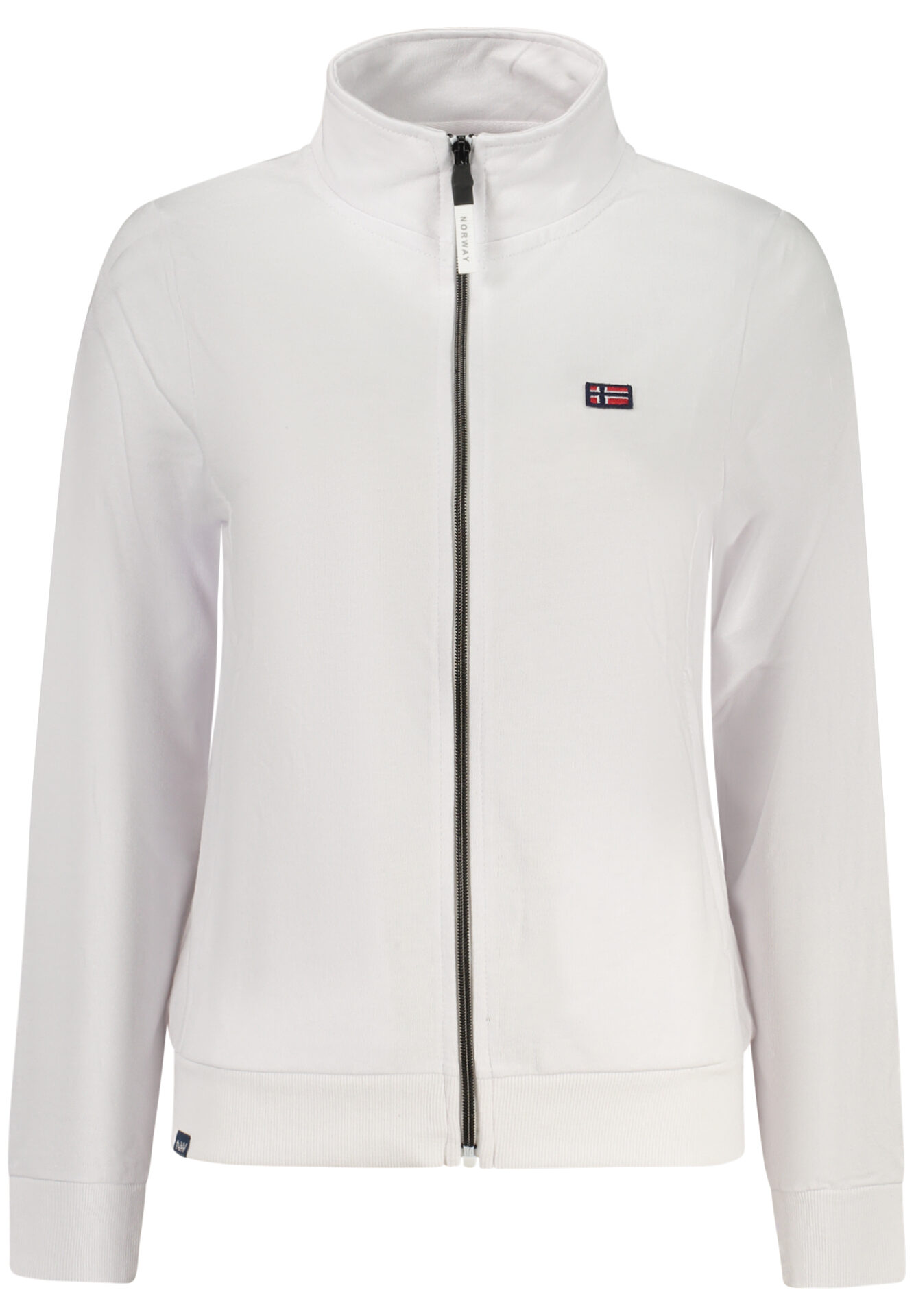 NORWAY 1963 WOMEN'S WHITE ZIP-UP SWEATSHIRT