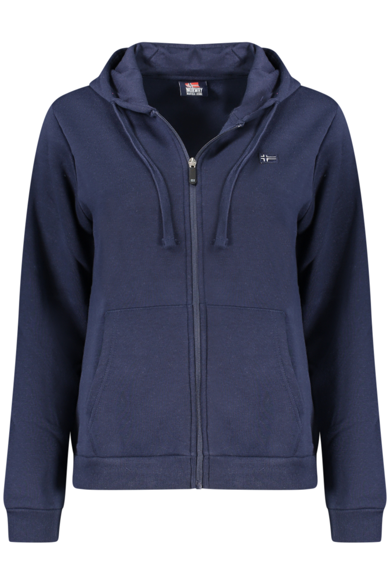 NORWAY 1963 WOMEN'S BLUE ZIP-UP SWEATSHIRT NORWAY 1963 WOMEN'S BLUE ZIP-UP SWEATSHIRT