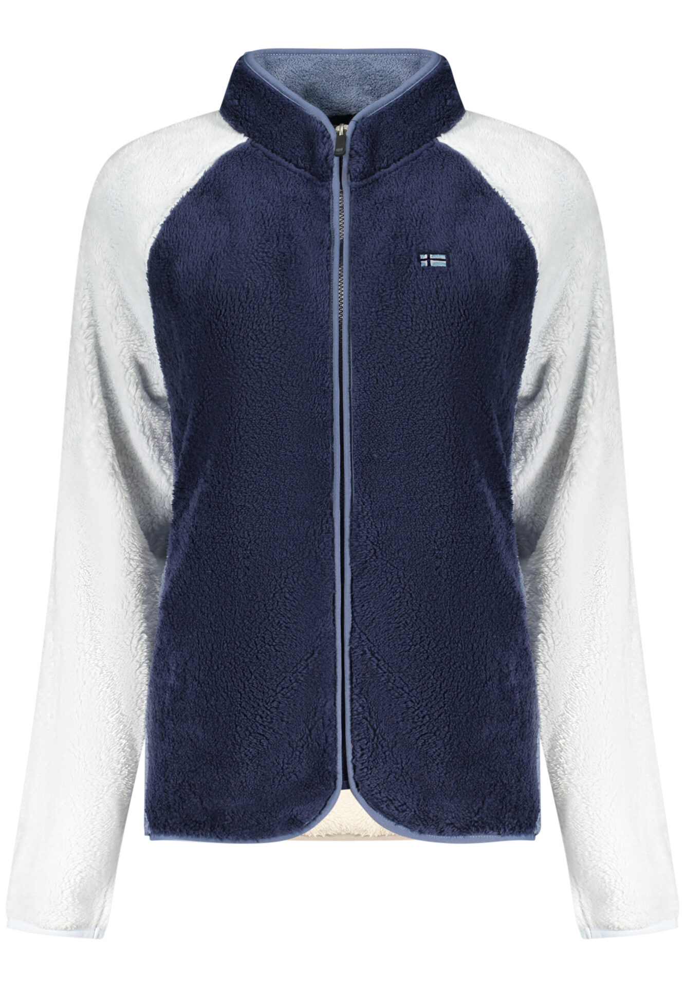 NORWAY 1963 WOMEN'S BLUE ZIP-UP SWEATSHIRT
