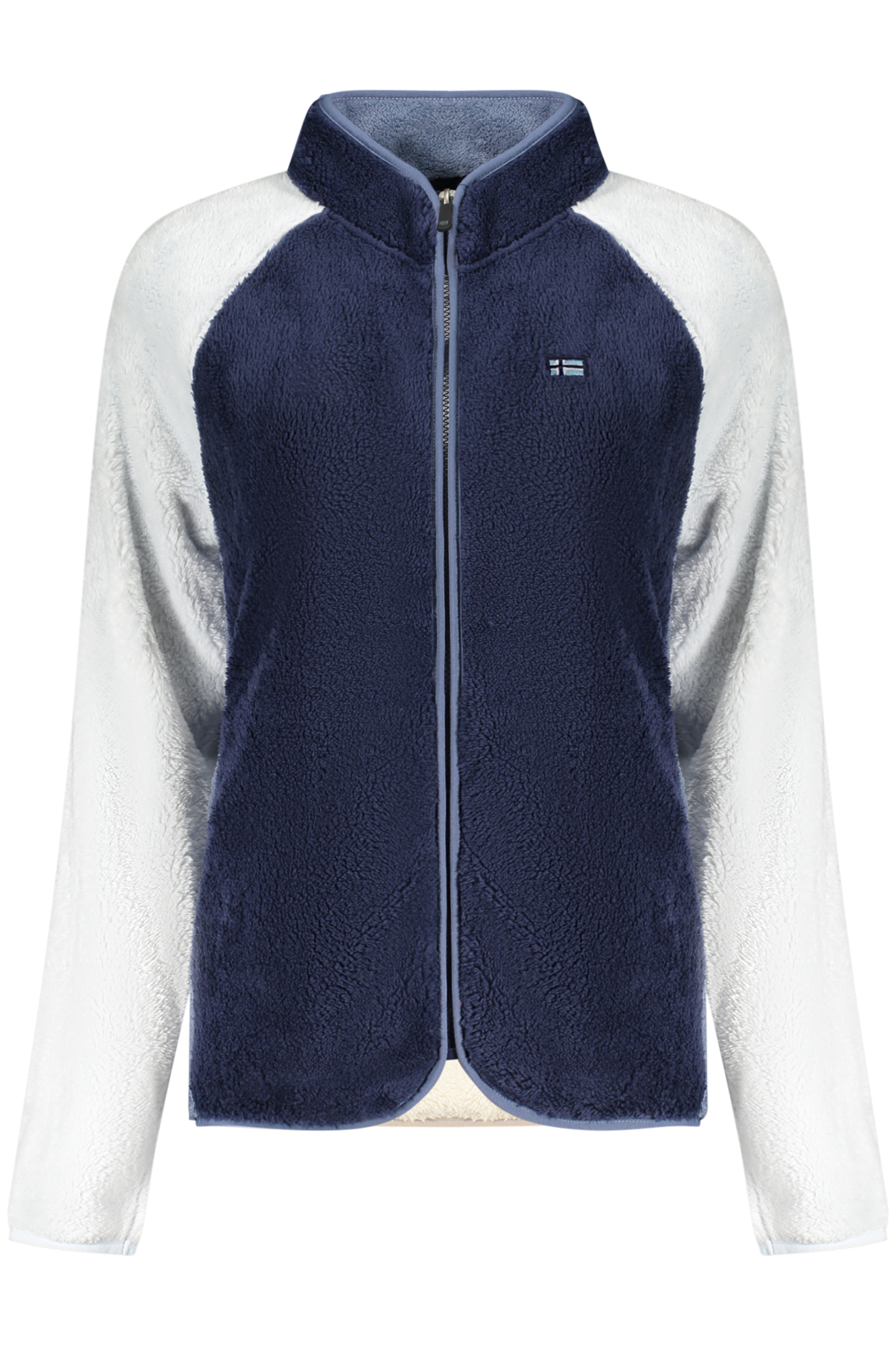 NORWAY 1963 WOMEN'S BLUE ZIP-UP SWEATSHIRT NORWAY 1963 WOMEN'S BLUE ZIP-UP SWEATSHIRT