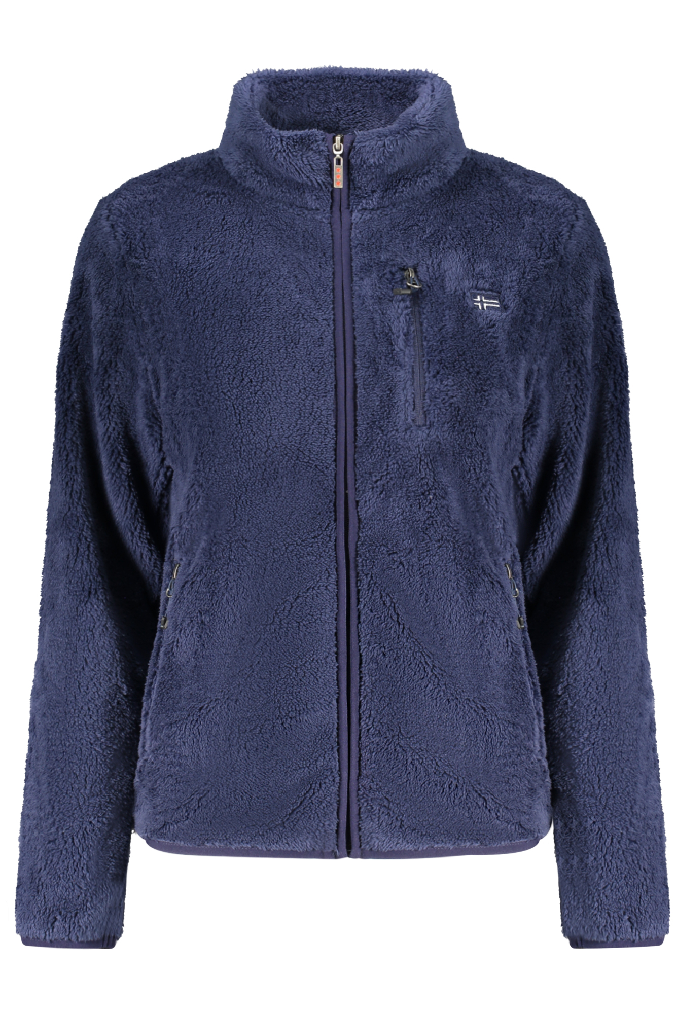 NORWAY 1963 WOMEN'S BLUE ZIP-UP SWEATSHIRT NORWAY 1963 WOMEN'S BLUE ZIP-UP SWEATSHIRT