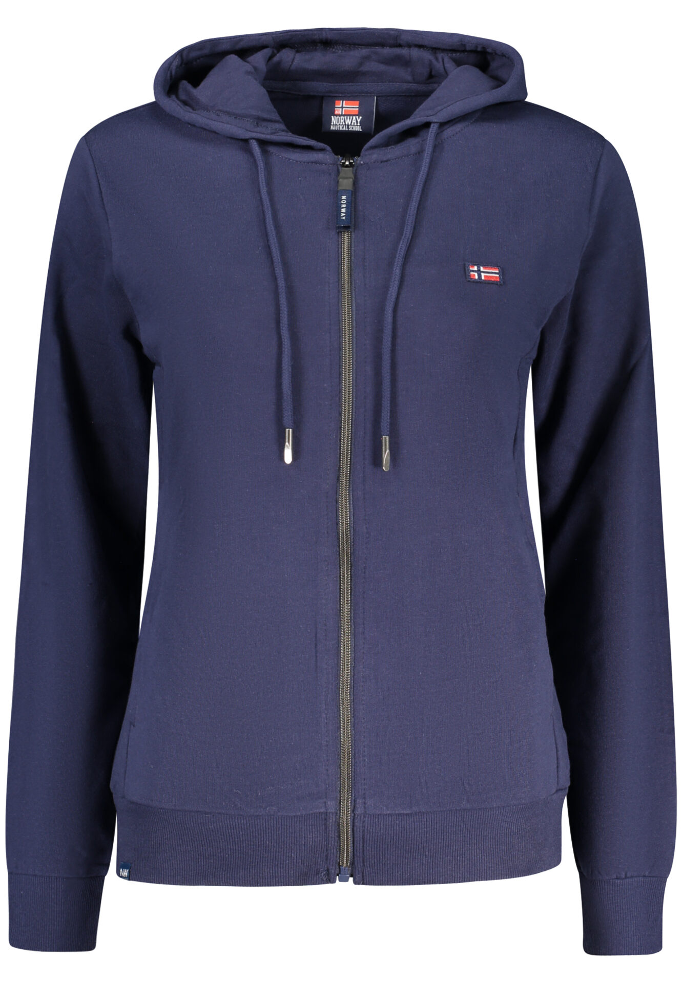 NORWAY 1963 WOMEN'S BLUE ZIP-UP SWEATSHIRT