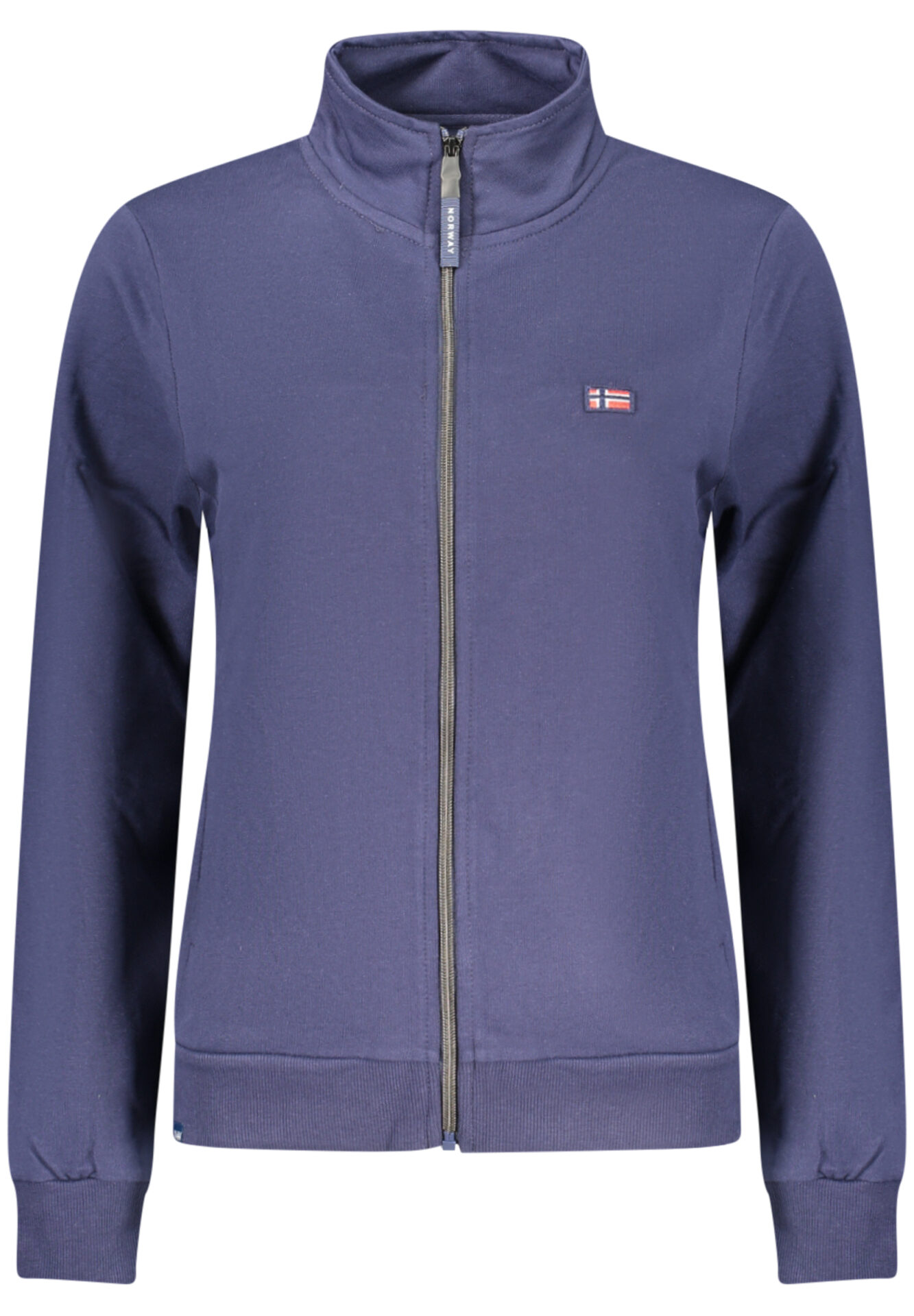 NORWAY 1963 WOMEN'S BLUE ZIP-UP SWEATSHIRT
