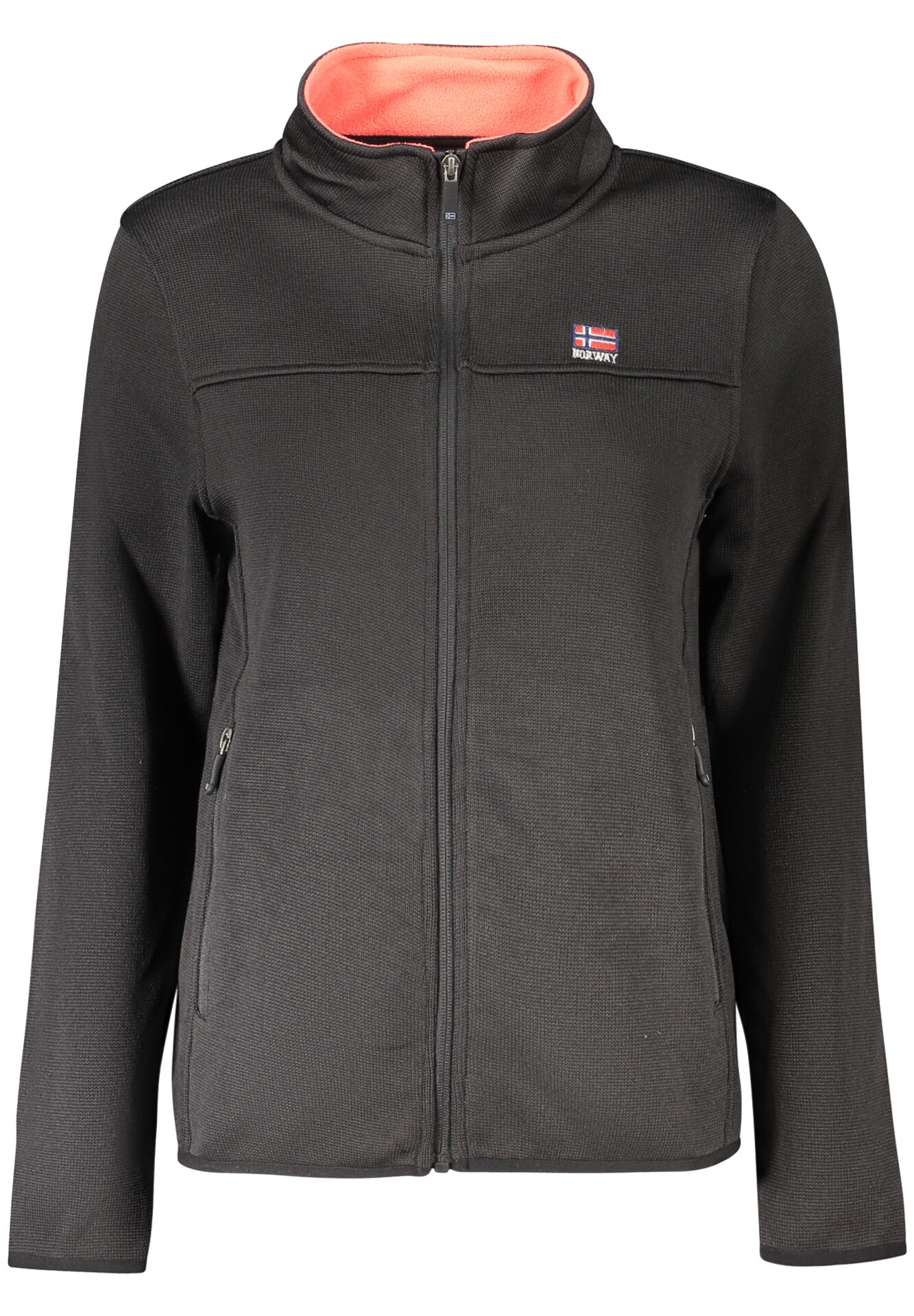 NORWAY 1963 WOMEN'S BLACK ZIP-UP SWEATSHIRT