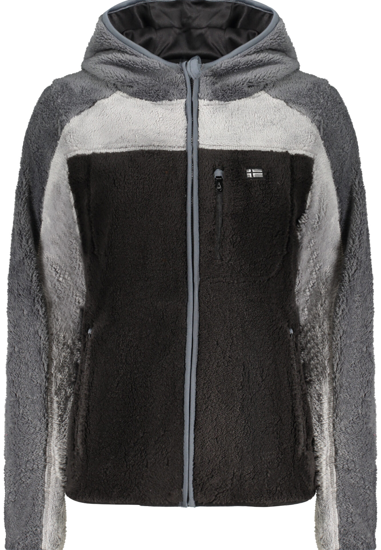 NORWAY 1963 WOMEN'S BLACK ZIP-UP SWEATSHIRT