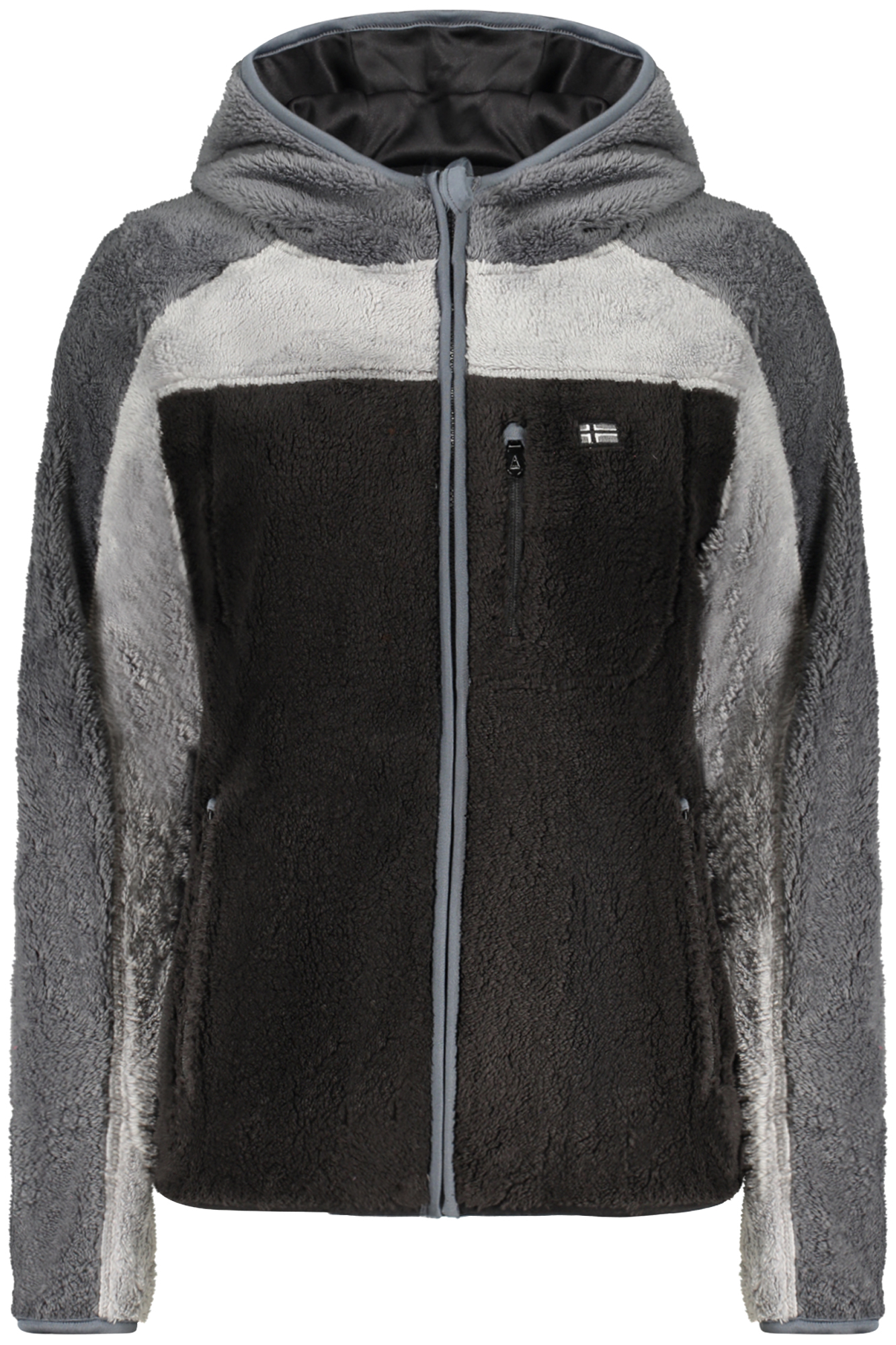 NORWAY 1963 WOMEN'S BLACK ZIP-UP SWEATSHIRT NORWAY 1963 WOMEN'S BLACK ZIP-UP SWEATSHIRT