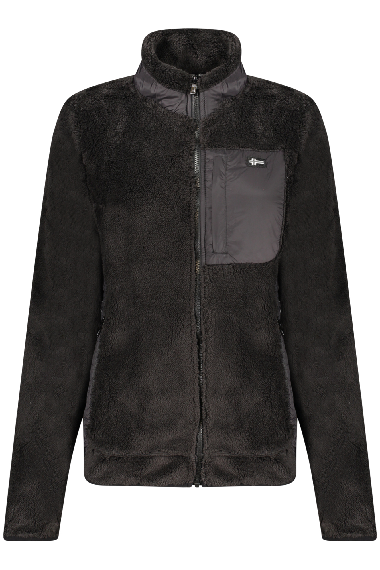 NORWAY 1963 WOMEN'S BLACK ZIP-UP SWEATSHIRT NORWAY 1963 WOMEN'S BLACK ZIP-UP SWEATSHIRT