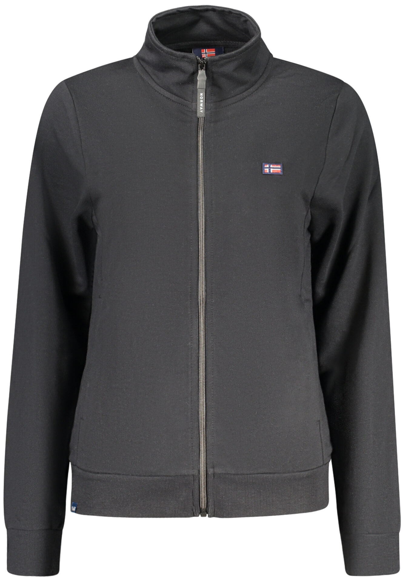 NORWAY 1963 WOMEN'S BLACK ZIP-UP SWEATSHIRT