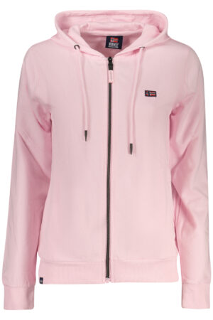 NORWAY 1963 WOMEN'S PINK ZIP-UP SWEATSHIRT