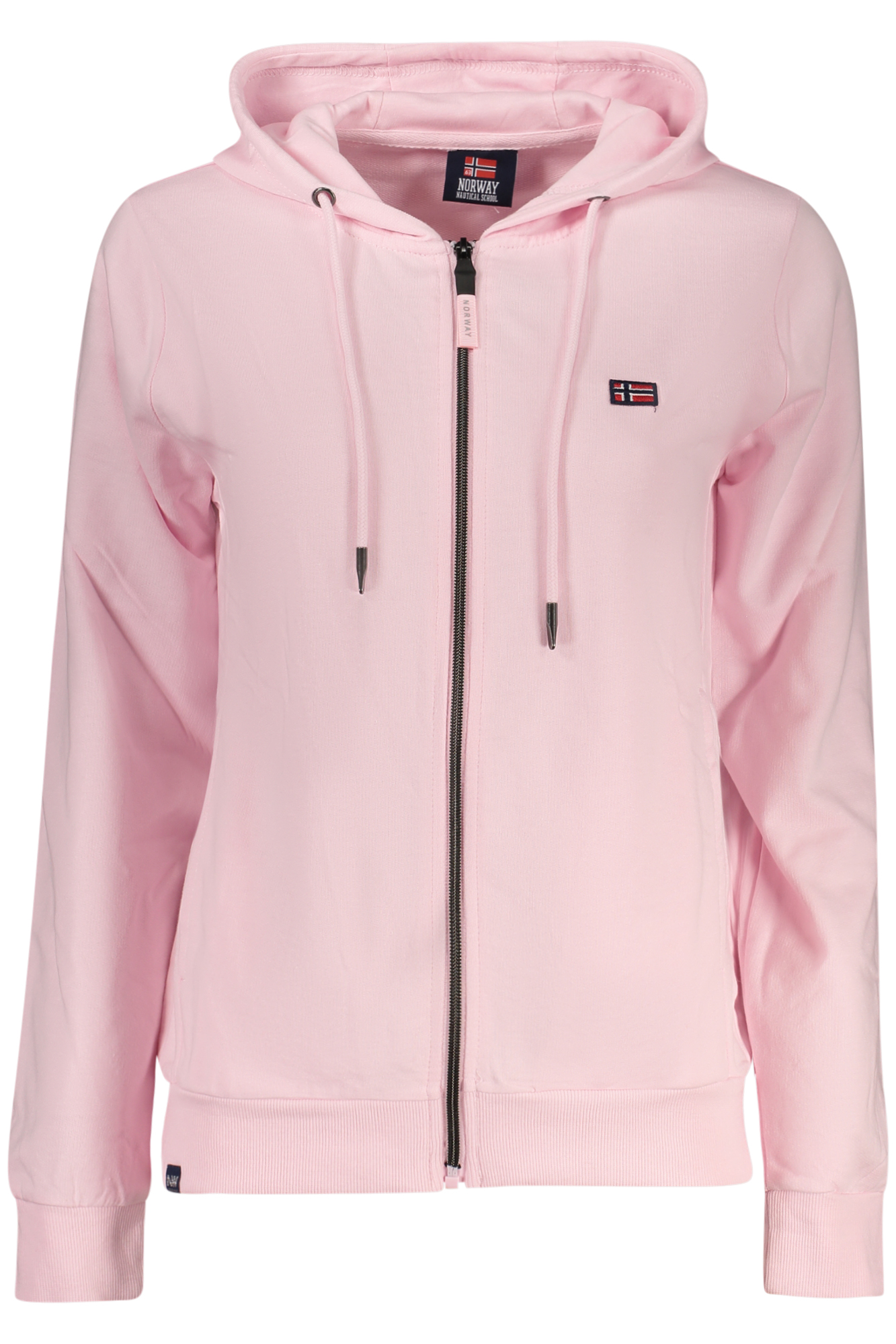 NORWAY 1963 WOMEN'S PINK ZIP-UP SWEATSHIRT NORWAY 1963 WOMEN'S PINK ZIP-UP SWEATSHIRT