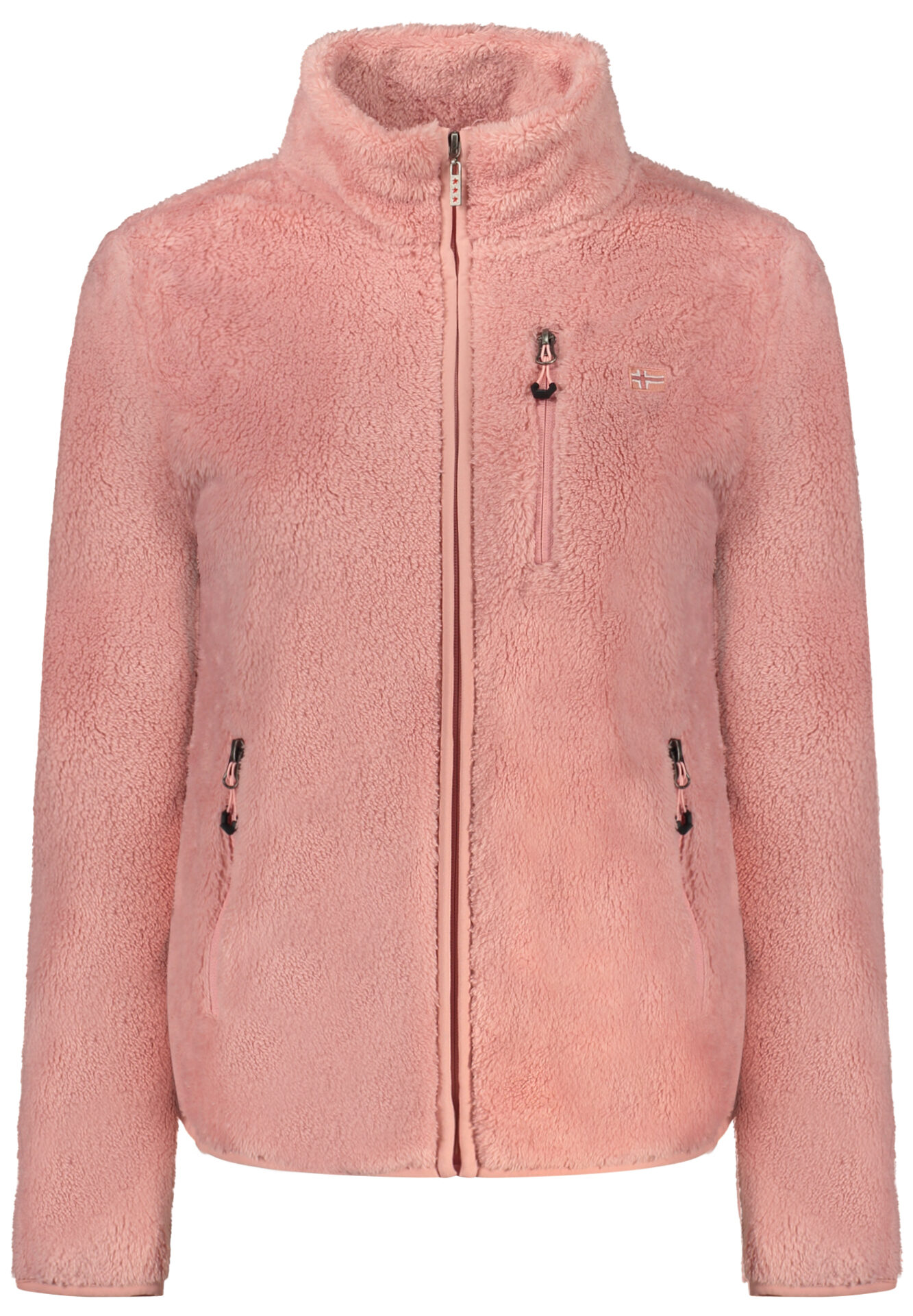 NORWAY 1963 WOMEN'S PINK ZIP-UP SWEATSHIRT