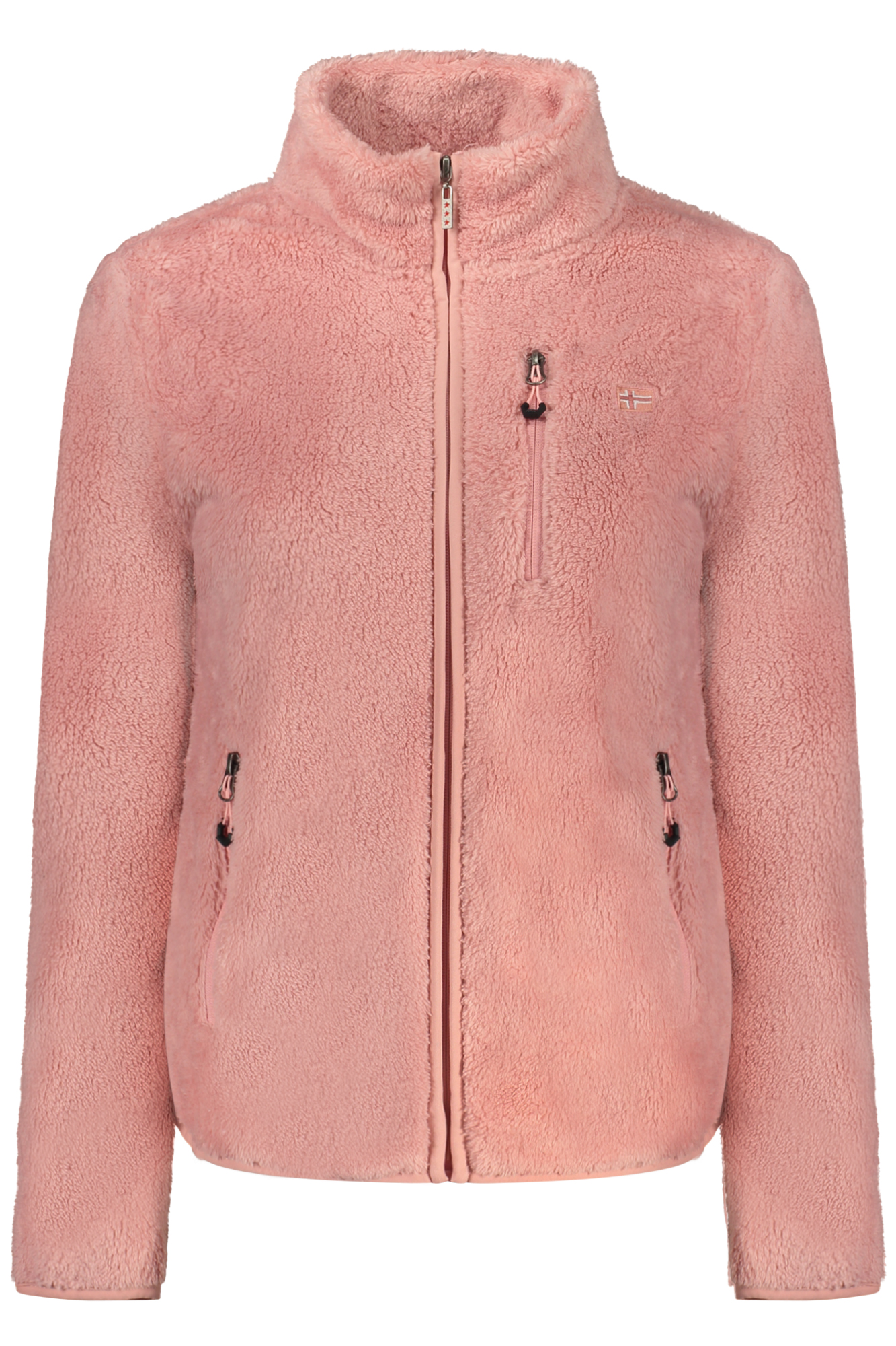 NORWAY 1963 WOMEN'S PINK ZIP-UP SWEATSHIRT NORWAY 1963 WOMEN'S PINK ZIP-UP SWEATSHIRT