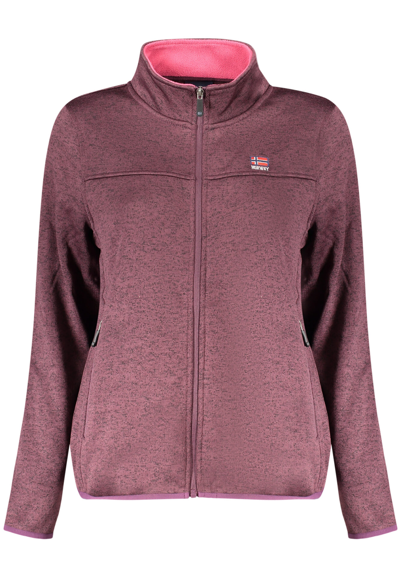 NORWAY 1963 WOMEN'S PURPLE ZIP-UP SWEATSHIRT