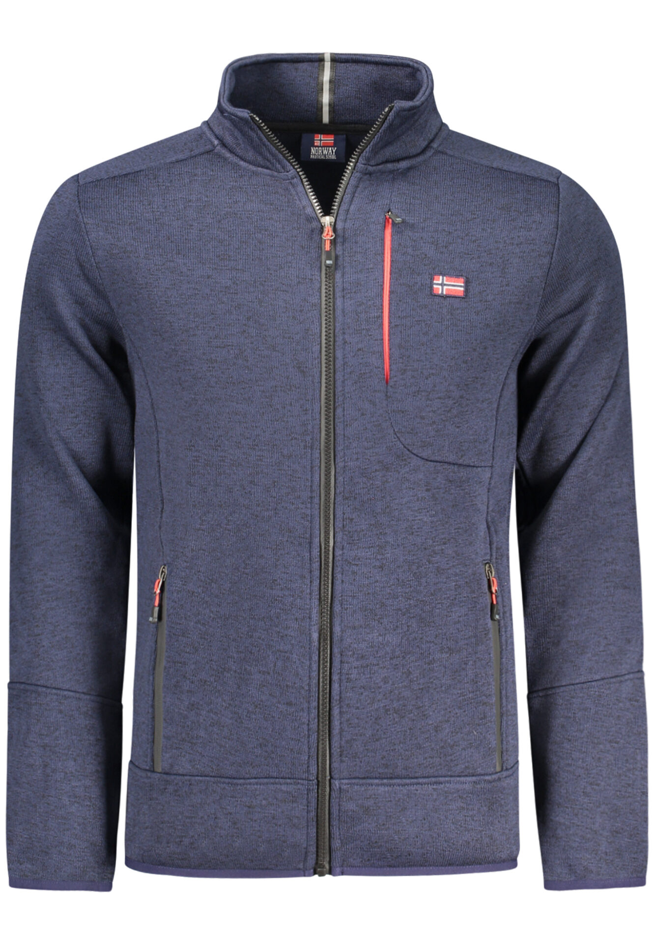 NORWAY 1963 MEN'S BLUE ZIP-UP SWEATSHIRT