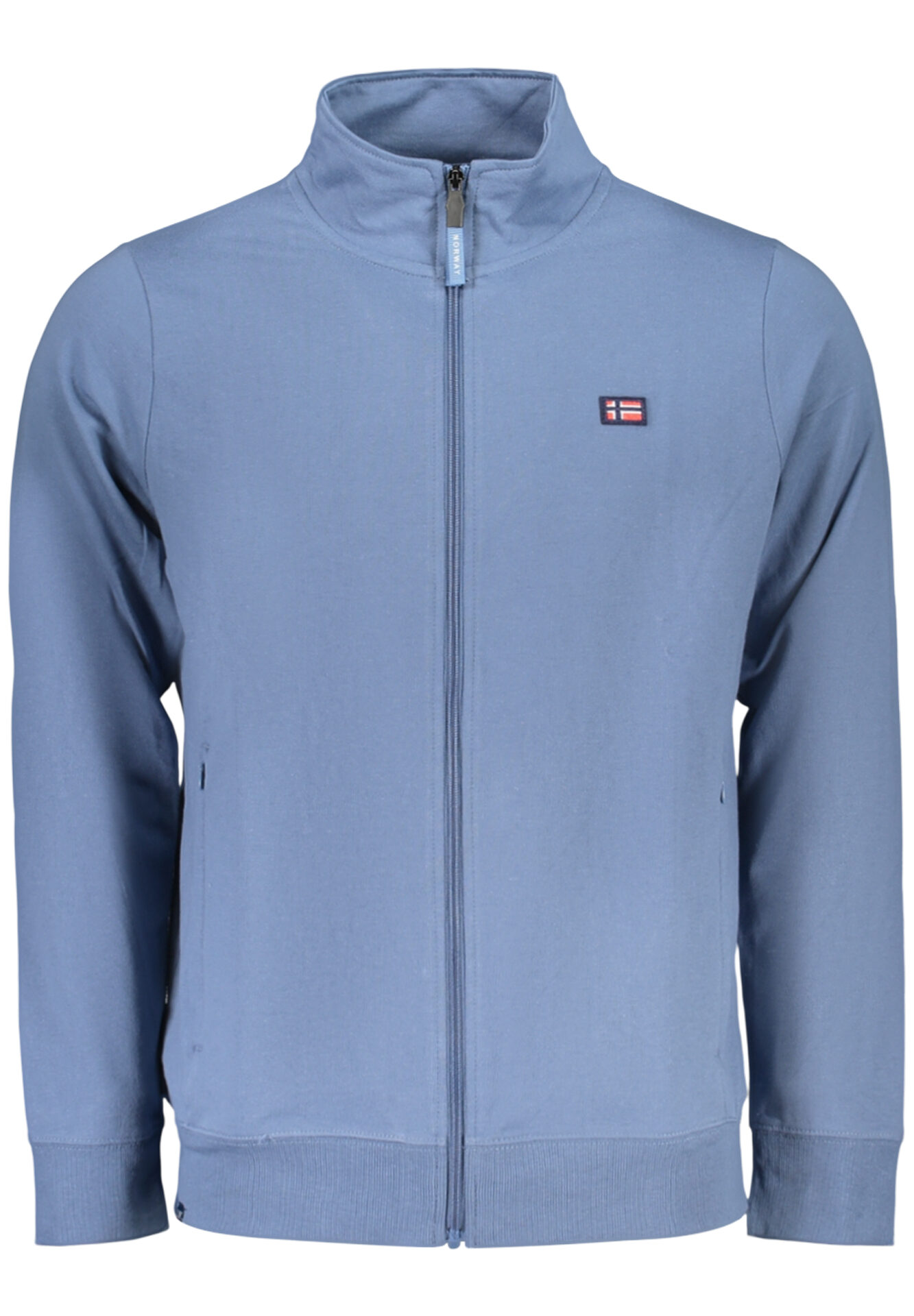 NORWAY 1963 MEN'S BLUE ZIP-UP SWEATSHIRT