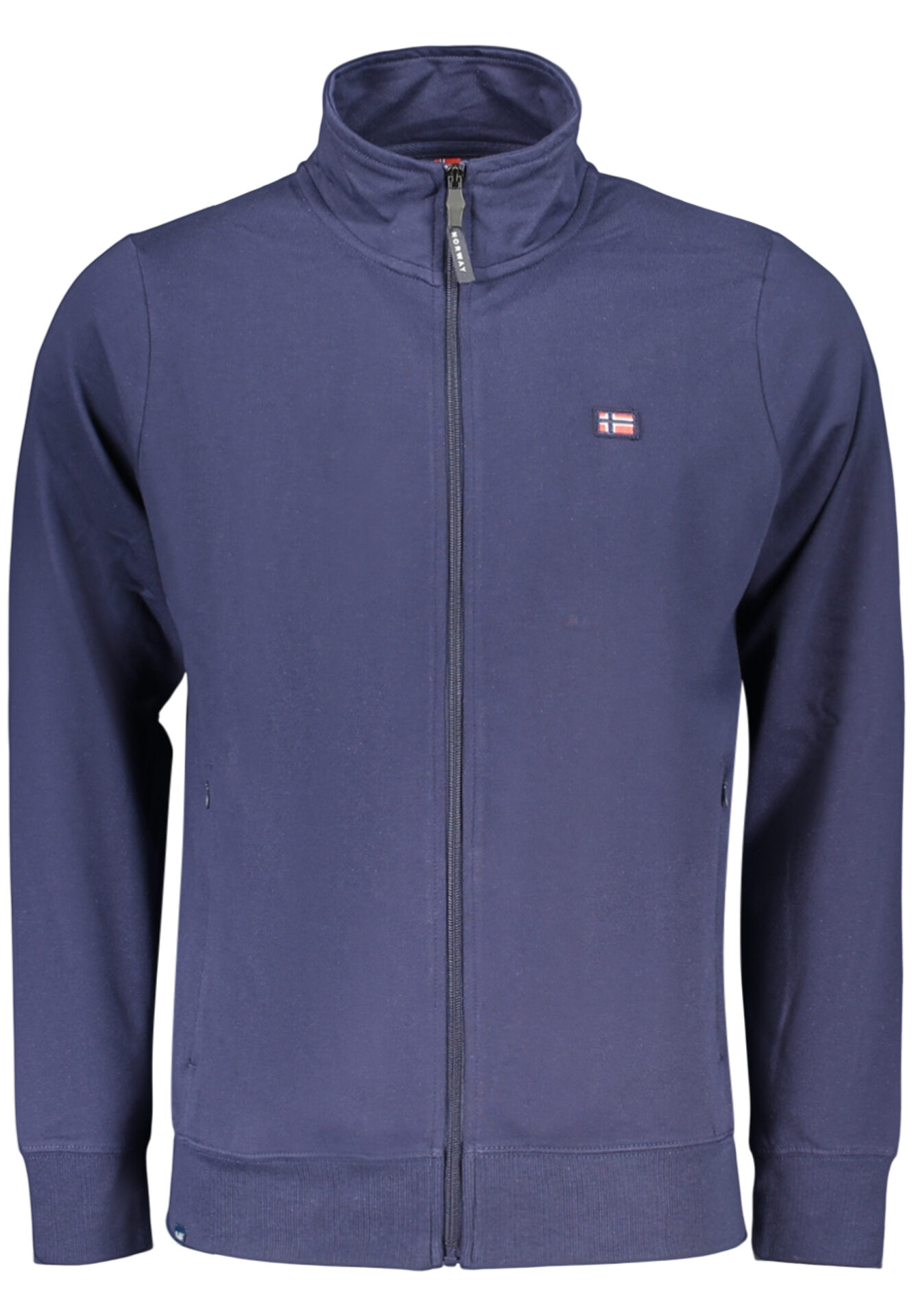 NORWAY 1963 MEN'S BLUE ZIP-UP SWEATSHIRT
