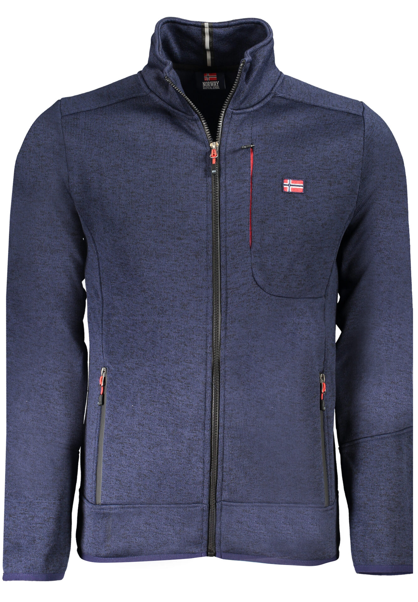 NORWAY 1963 MEN'S BLUE ZIP-UP SWEATSHIRT