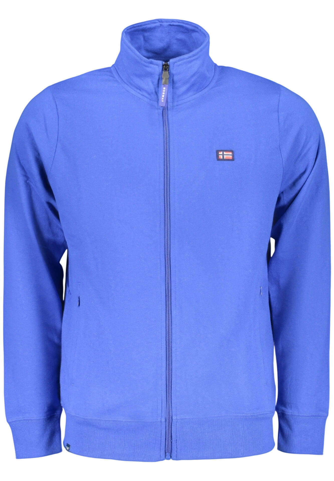 NORWAY 1963 MEN'S BLUE ZIP-UP SWEATSHIRT