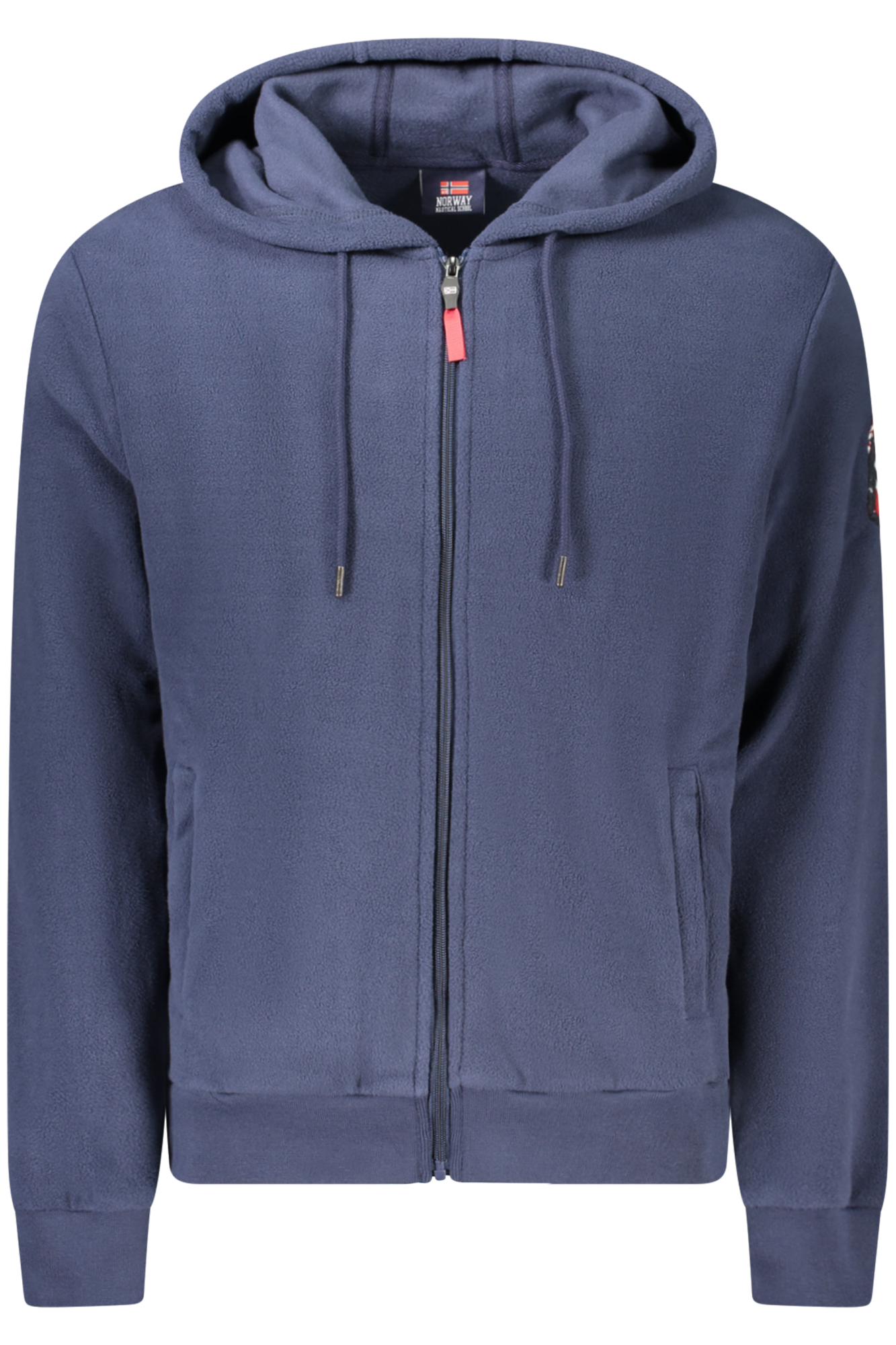 NORWAY 1963 MEN'S BLUE ZIP-UP SWEATSHIRT NORWAY 1963 MEN'S BLUE ZIP-UP SWEATSHIRT