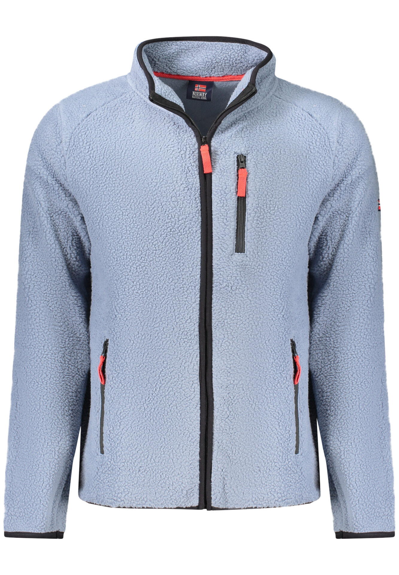 NORWAY 1963 MEN'S BLUE ZIP-UP SWEATSHIRT