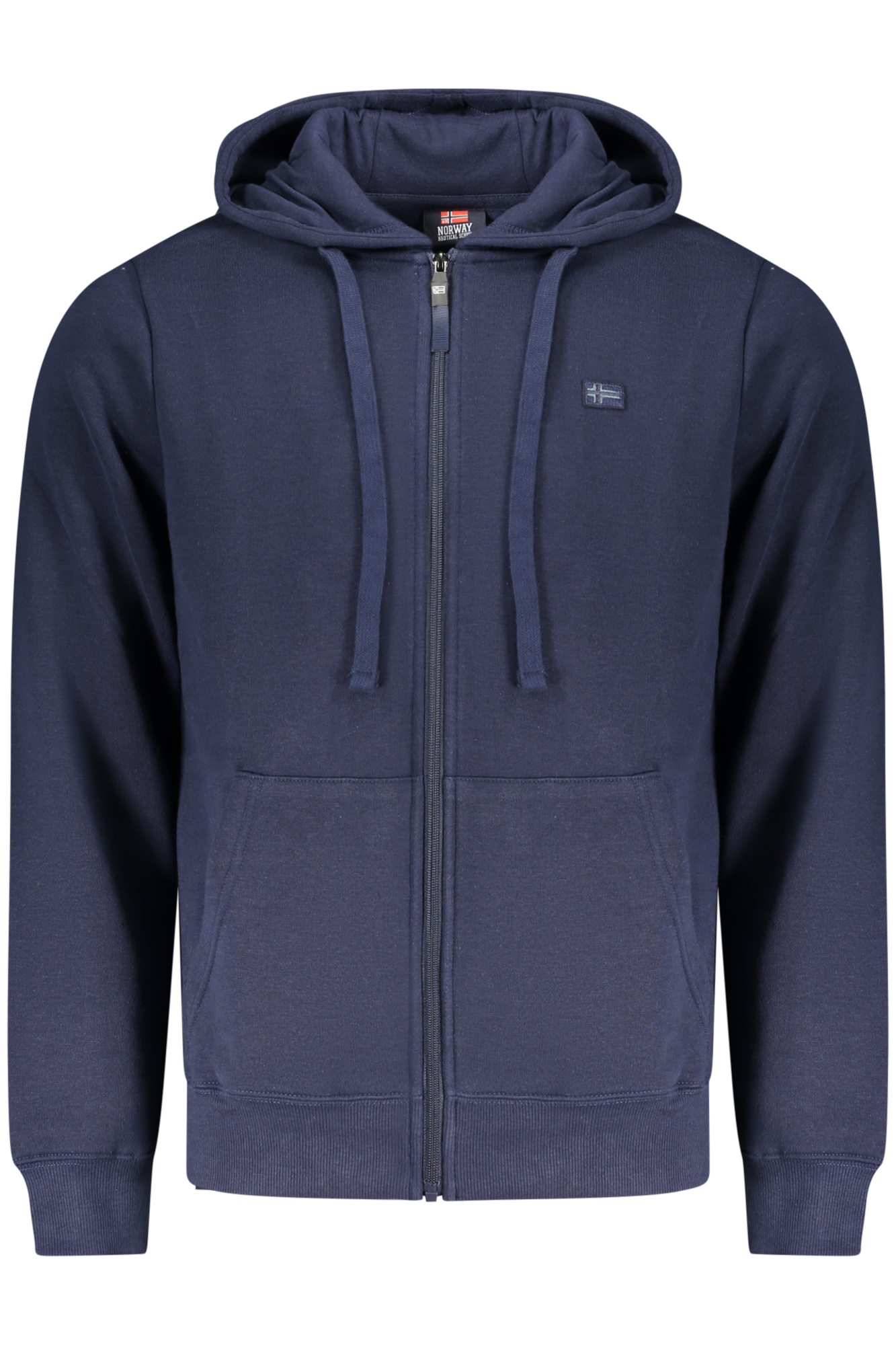 NORWAY 1963 MEN'S BLUE ZIP-UP SWEATSHIRT NORWAY 1963 MEN'S BLUE ZIP-UP SWEATSHIRT