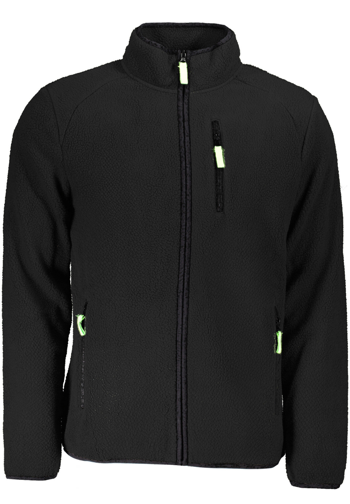 NORWAY 1963 MEN'S BLACK ZIP-UP SWEATSHIRT