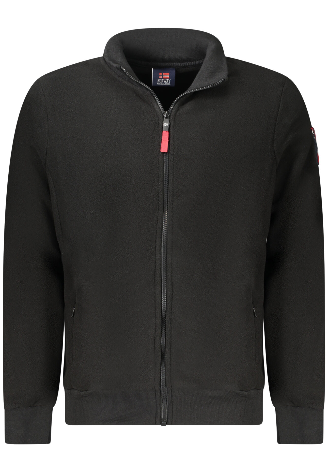 NORWAY 1963 MEN'S BLACK ZIP-UP SWEATSHIRT