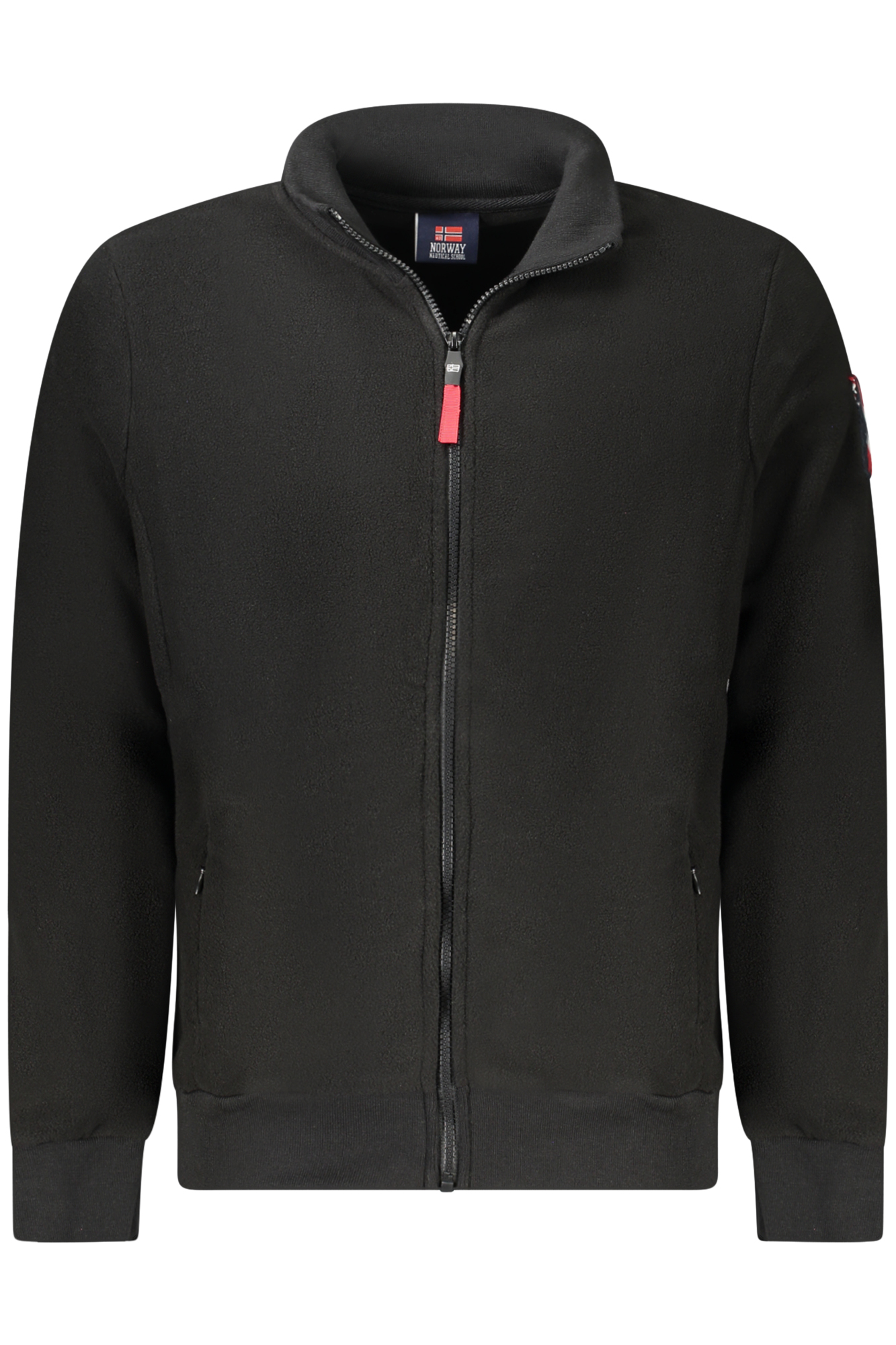 NORWAY 1963 MEN'S BLACK ZIP-UP SWEATSHIRT NORWAY 1963 MEN'S BLACK ZIP-UP SWEATSHIRT