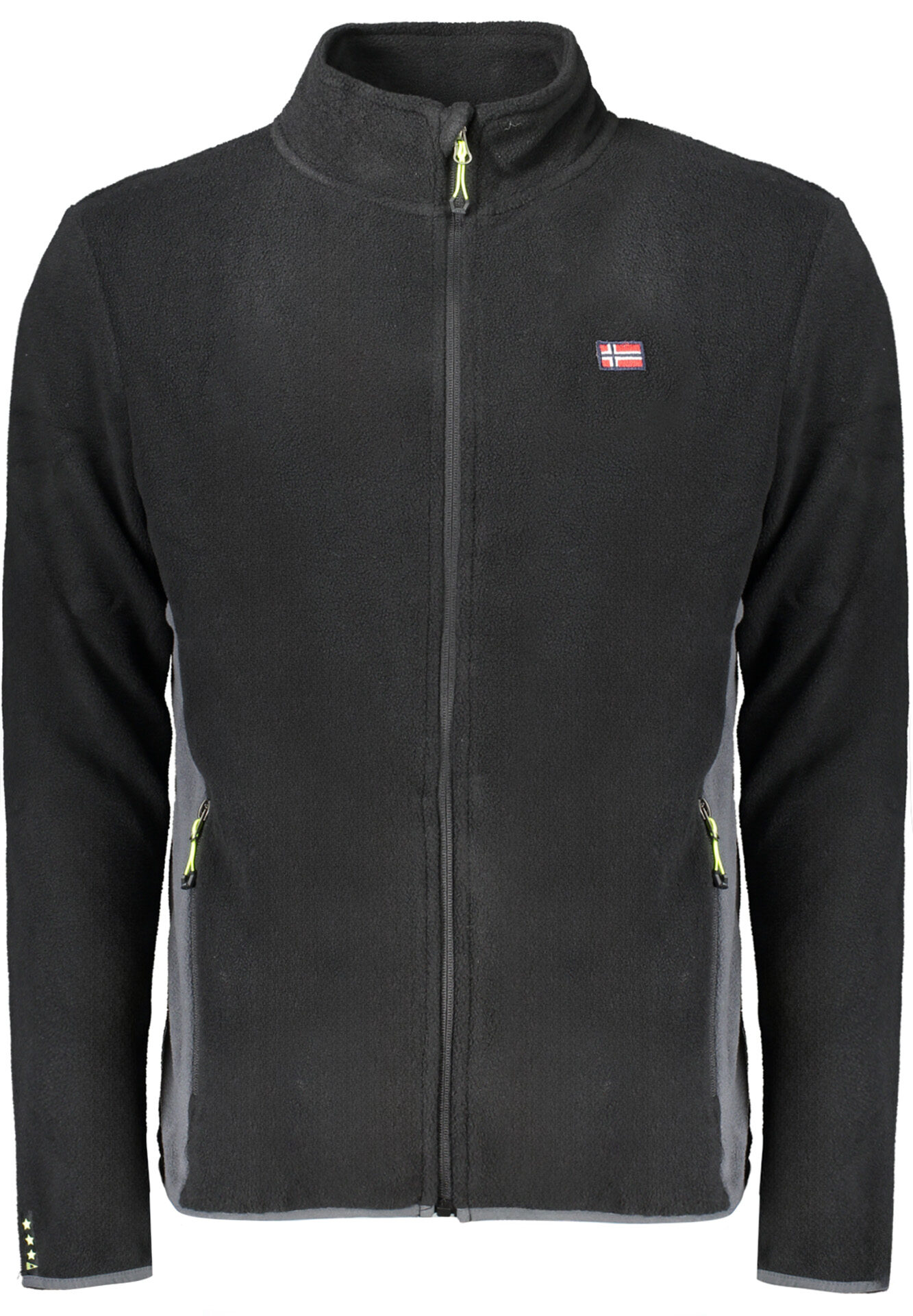 NORWAY 1963 MEN'S BLACK ZIP-UP SWEATSHIRT