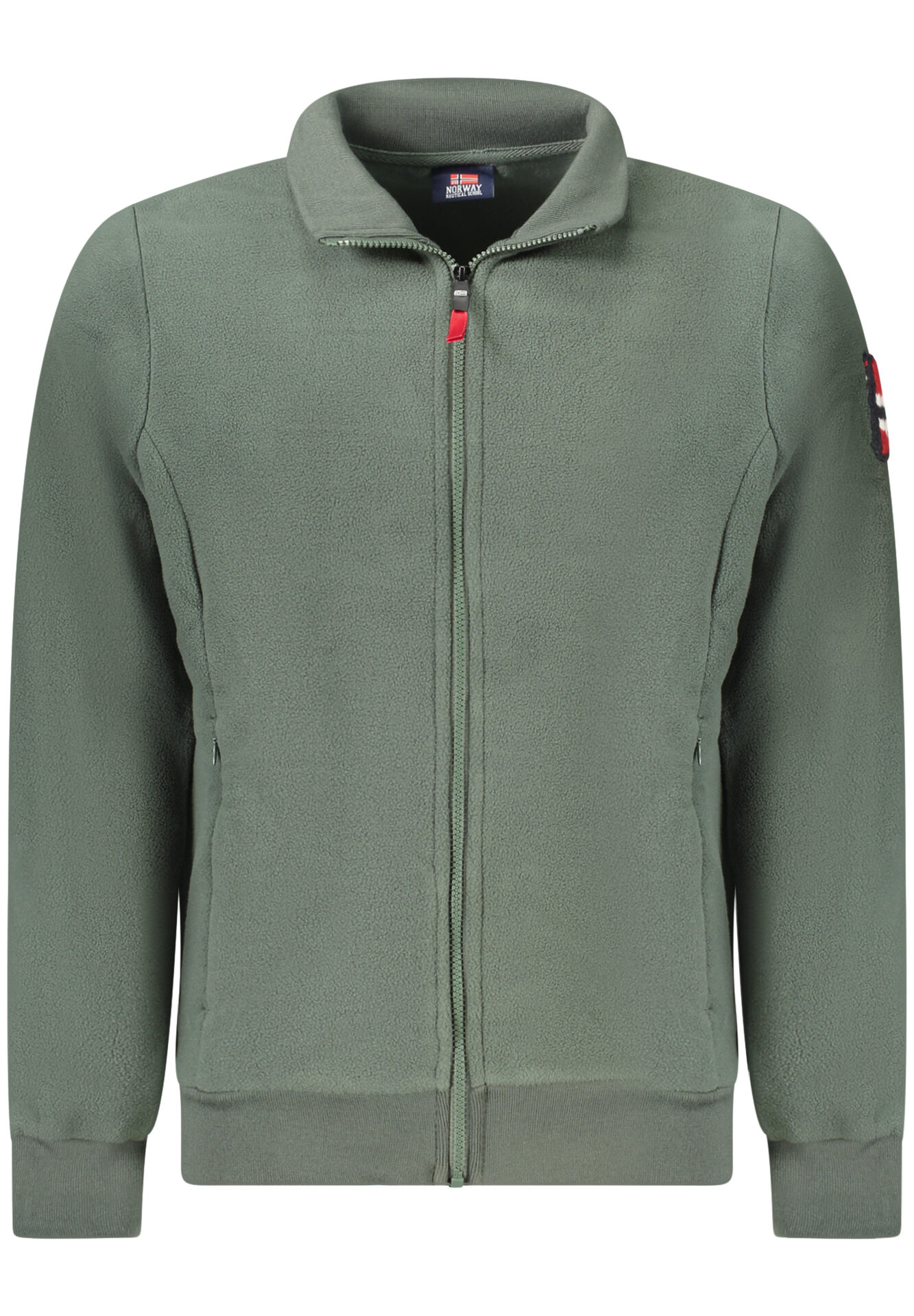 NORWAY 1963 MEN'S GREEN ZIP-UP SWEATSHIRT