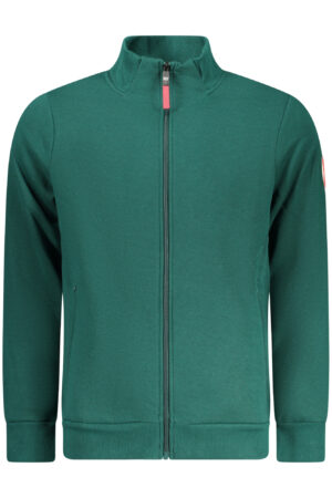 NORWAY 1963 MEN'S GREEN ZIP-UP SWEATSHIRT