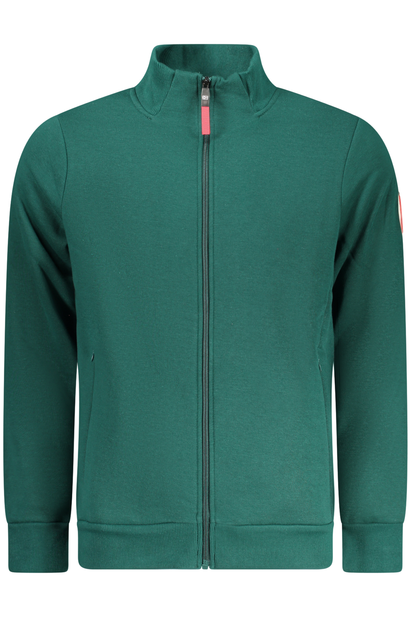 NORWAY 1963 MEN'S GREEN ZIP-UP SWEATSHIRT NORWAY 1963 MEN'S GREEN ZIP-UP SWEATSHIRT