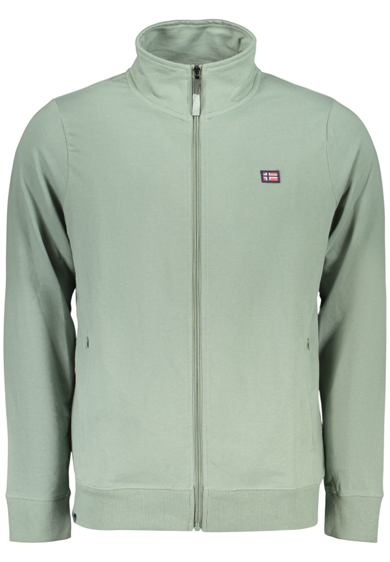 NORWAY 1963 MEN'S GREEN ZIP-UP SWEATSHIRT