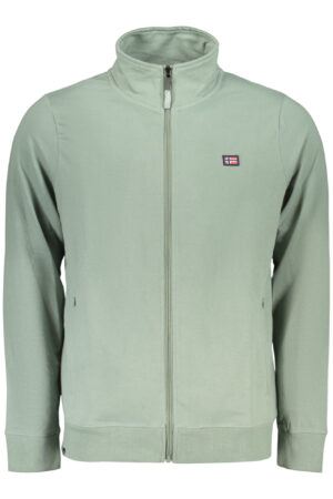 NORWAY 1963 MEN'S GREEN ZIP-UP SWEATSHIRT
