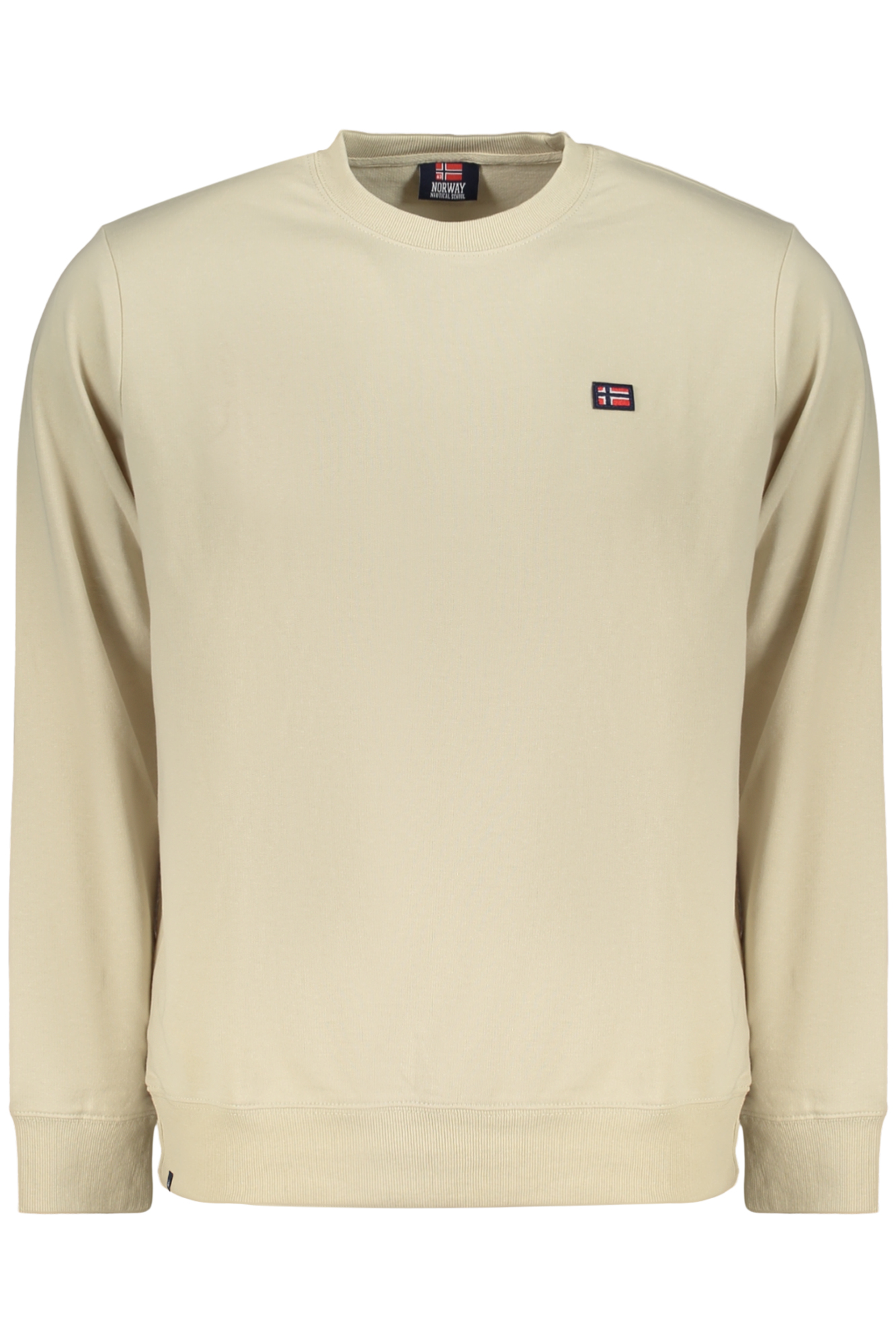 NORWAY 1963 MEN'S BEIGE ZIP-UP SWEATSHIRT NORWAY 1963 MEN'S BEIGE ZIP-UP SWEATSHIRT