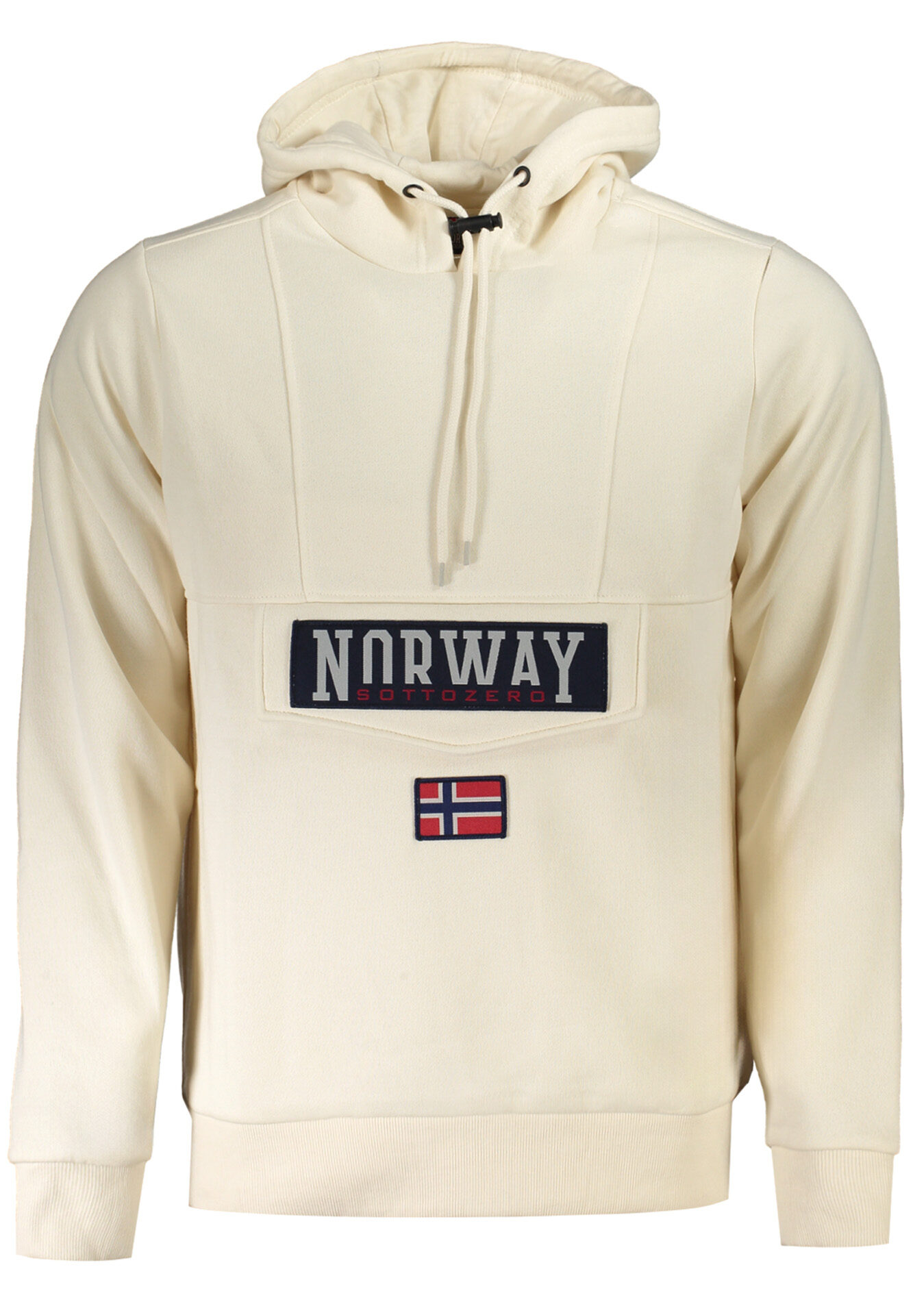 NORWAY 1963 MEN'S ZIP-UP SWEATSHIRT BEIGE