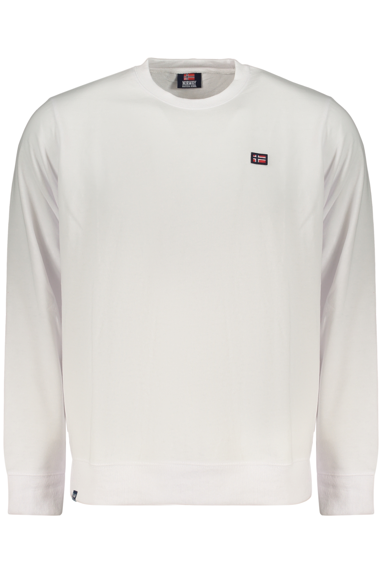 NORWAY 1963 MEN'S WHITE ZIP-UP SWEATSHIRT NORWAY 1963 MEN'S WHITE ZIP-UP SWEATSHIRT