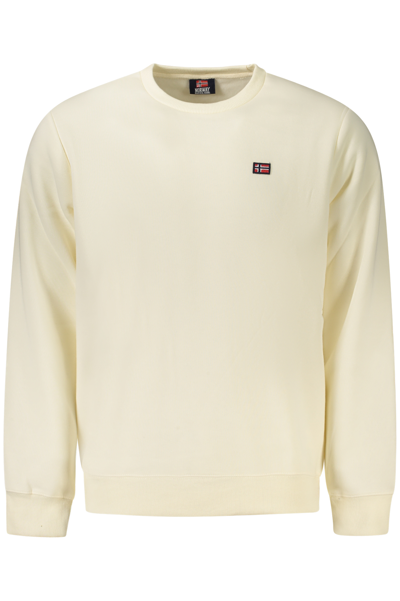 NORWAY 1963 MEN'S WHITE ZIP-UP SWEATSHIRT NORWAY 1963 MEN'S WHITE ZIP-UP SWEATSHIRT