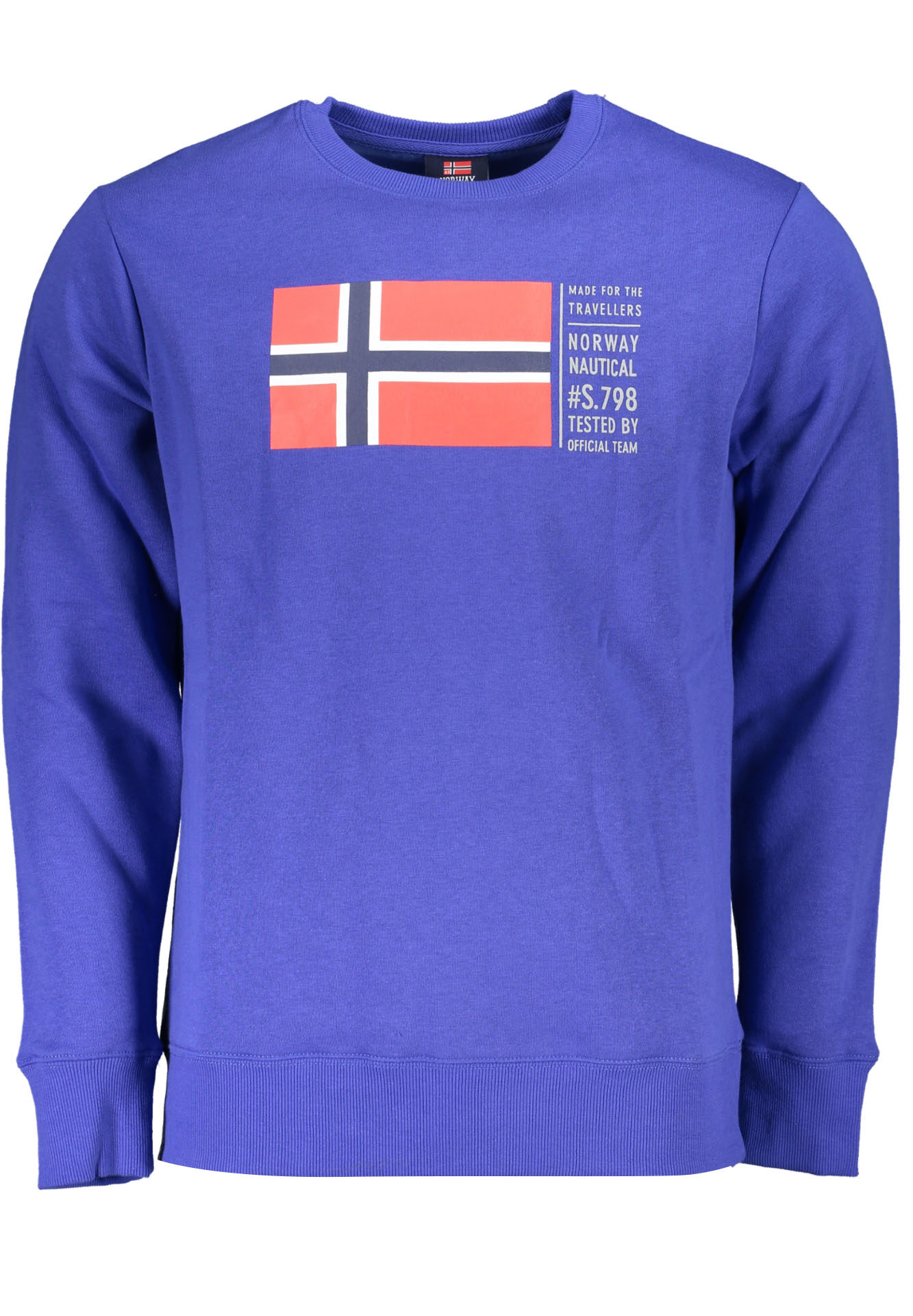 NORWAY 1963 MEN'S BLUE ZIPLESS SWEATSHIRT