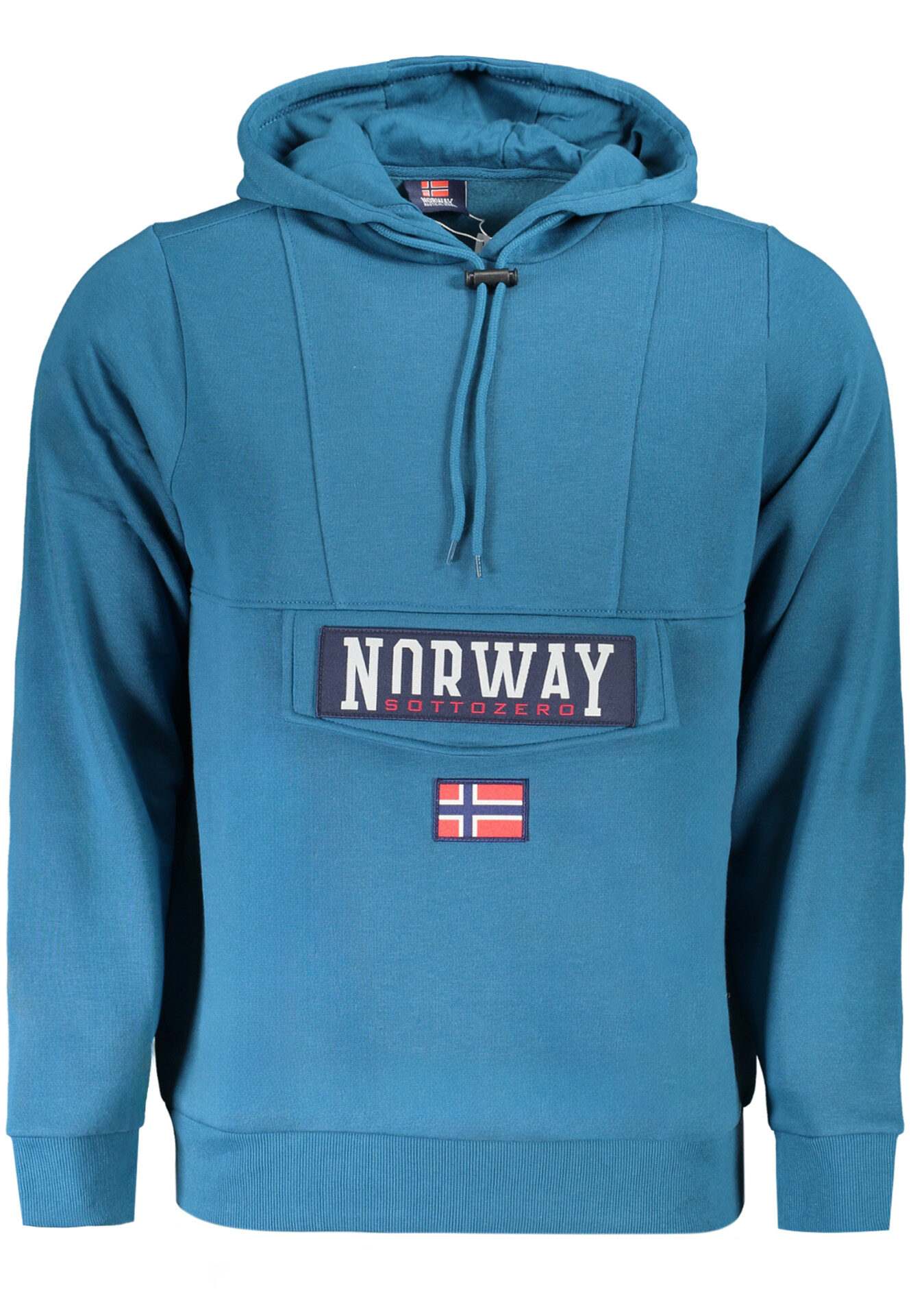 NORWAY 1963 MEN'S BLUE ZIP-UP SWEATSHIRT